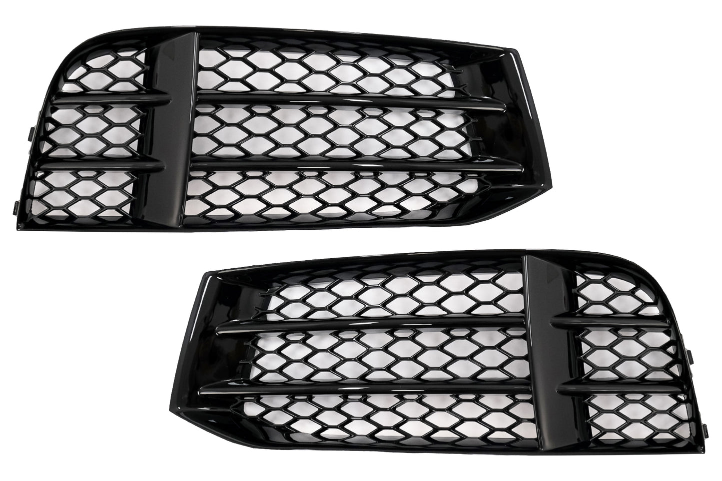 Frontstoßstange untere Seitengitter für Audi A5 8T 07-16 Gitter RS5 Design CarPartsTuning