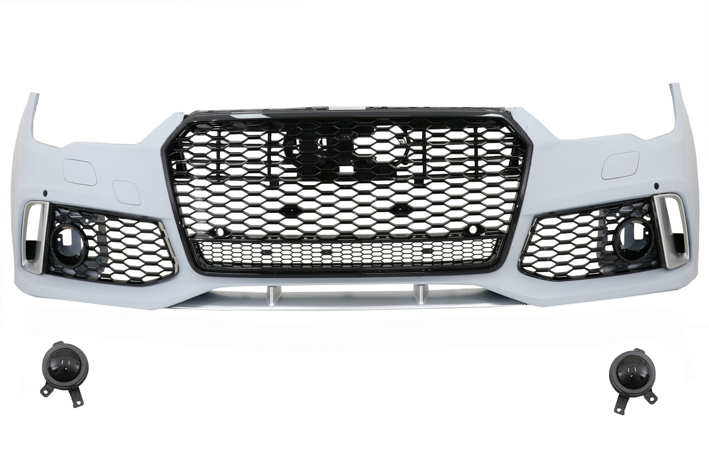 Frontstoßstange für Audi A7 4G Facelift 15-18 Seitengitter RS7 Design CarPartsTuning