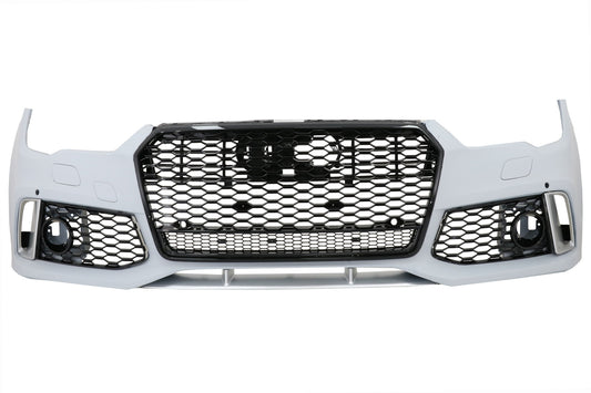 Frontstoßstange für Audi A7 4G Facelift 15-18 Seitengitter RS7 Design CarPartsTuning