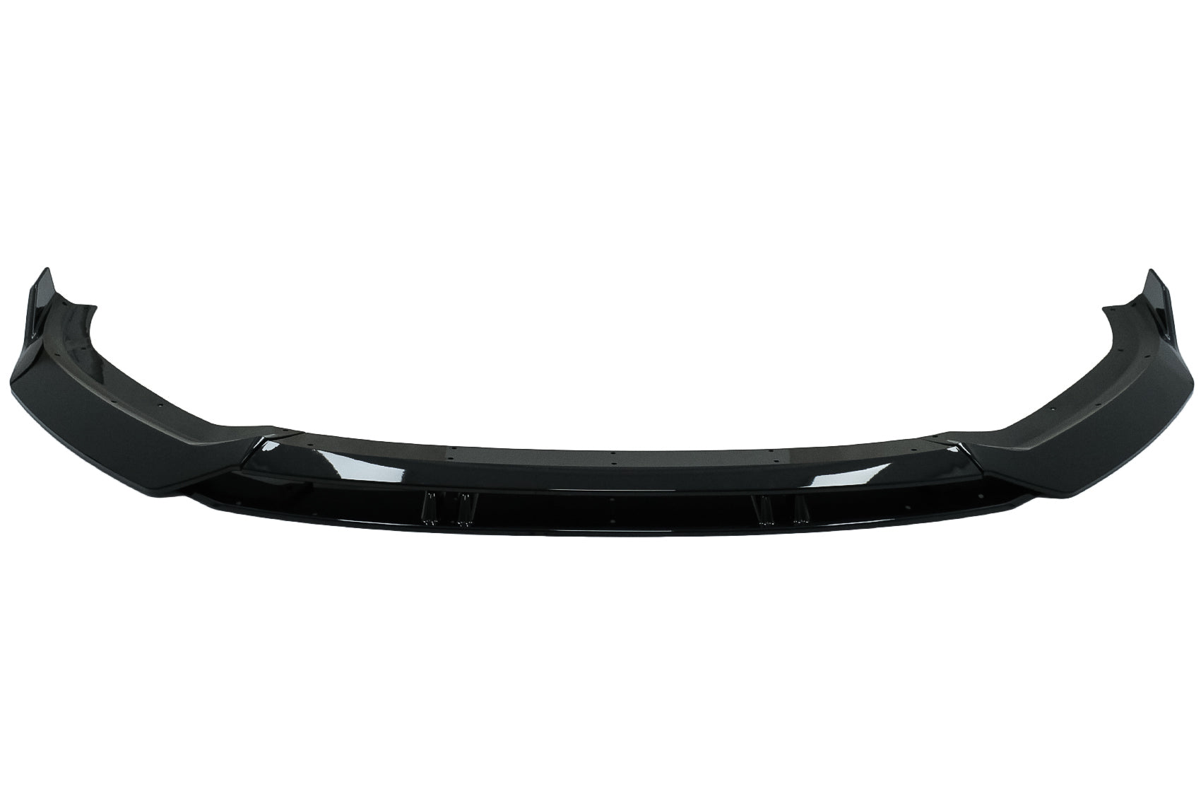 Frontstoßstange Add-On Spoiler Lippe für Audi A3 8V Facelift S-Line 2017+ Glänzend schwarz CarPartsTuning