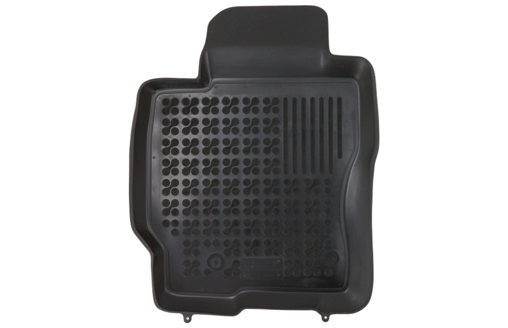 Bodenmatte Schwarz für Toyota PRIUS II XW20 2003 - 2009 3 cm Rand Geruchsfrei CarPartsTuning