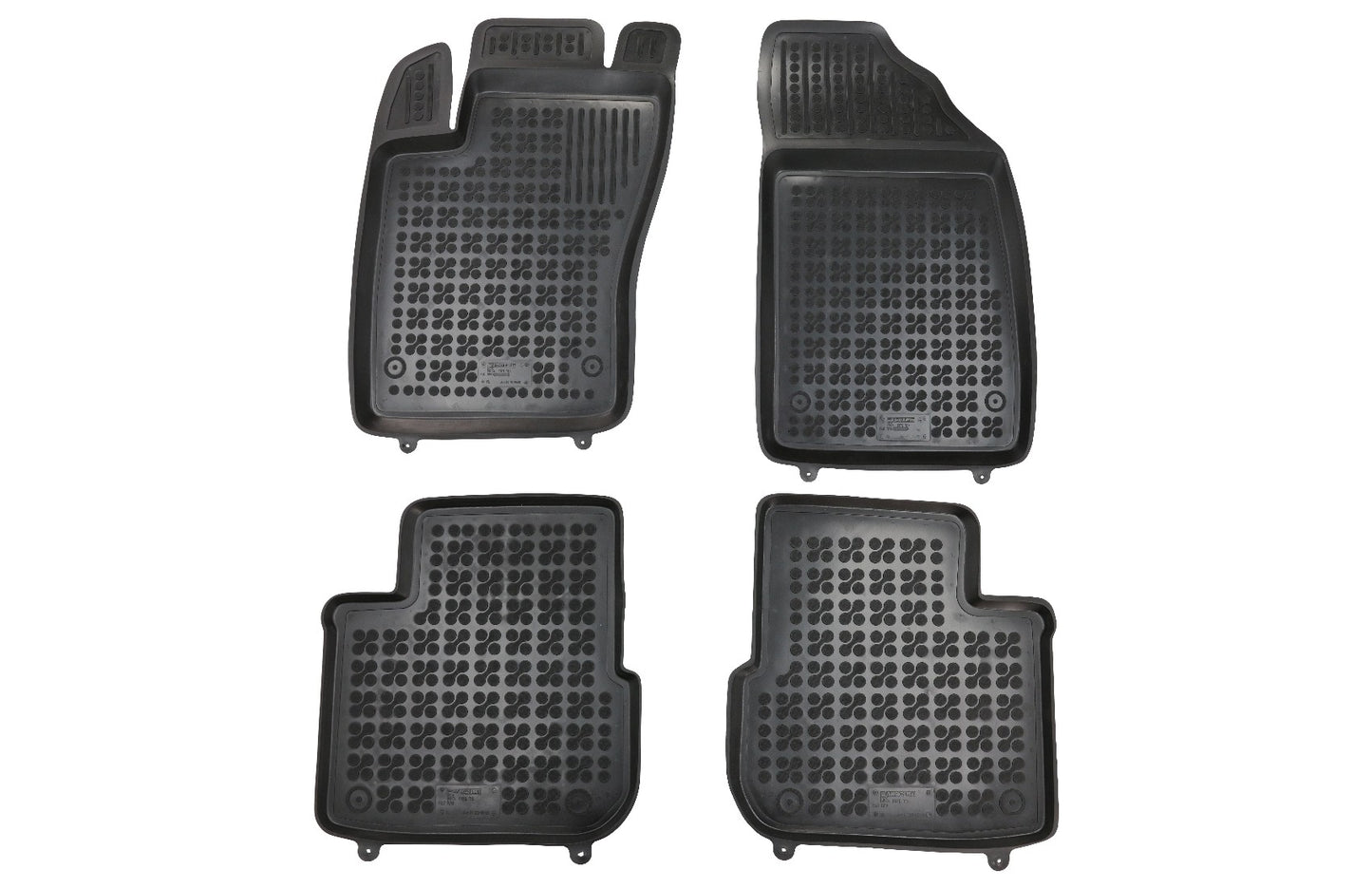 Fußmatte Gummi Schwarz Passend Für Fiat Tipo Limousine (2015-) Rezaw Plast