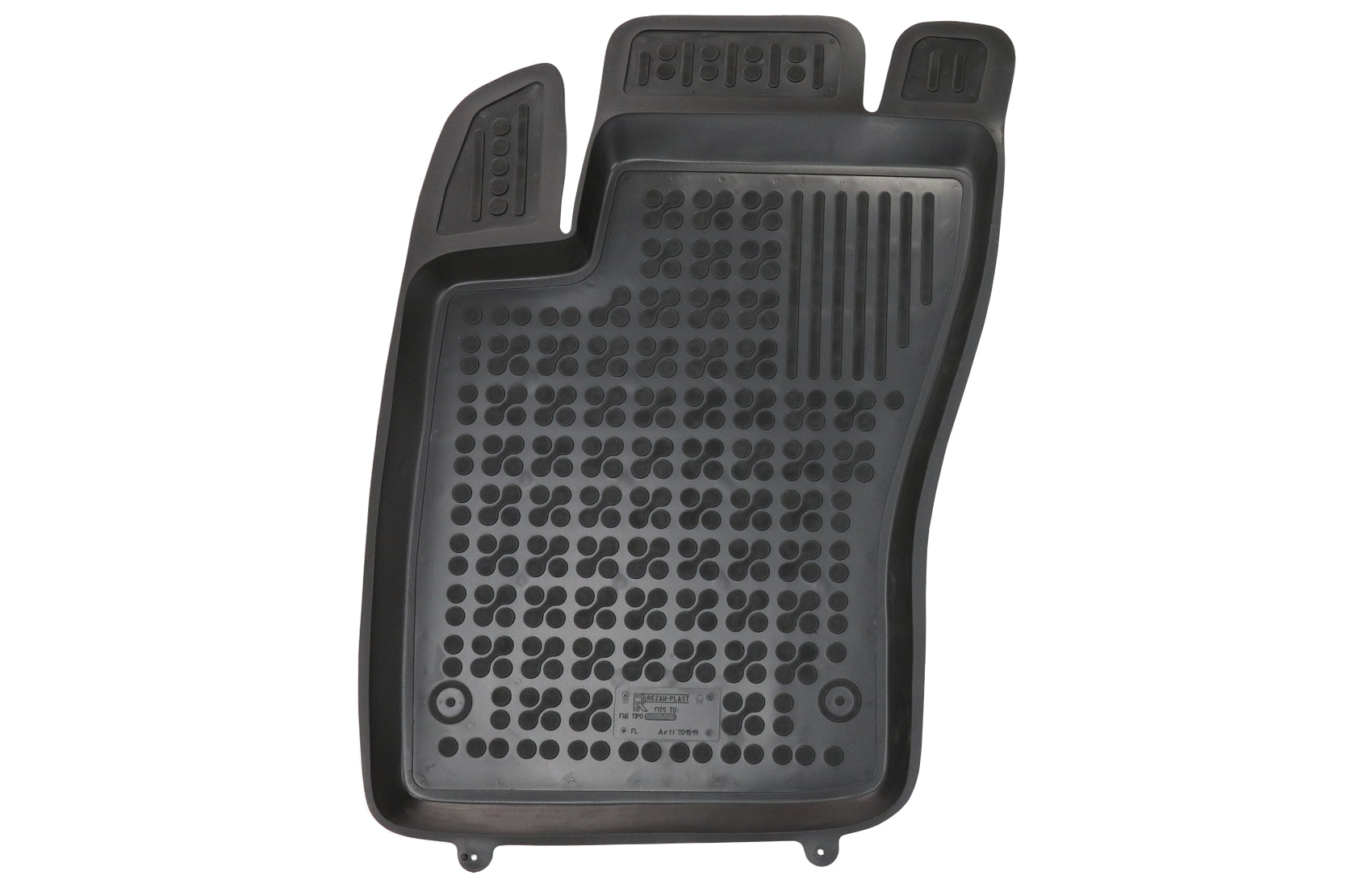 Fußmatte Gummi Schwarz Passend Für Fiat Tipo Limousine (2015-) Rezaw Plast