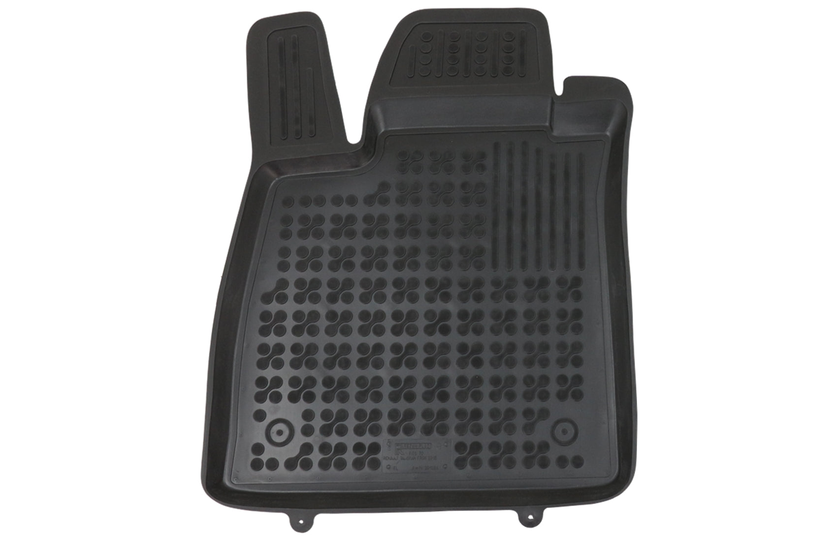 Bodenmatte Schwarz für Renault TALISMAN 2015- 3cm Rand Geruchsfrei Fixierungssystem CarPartsTuning