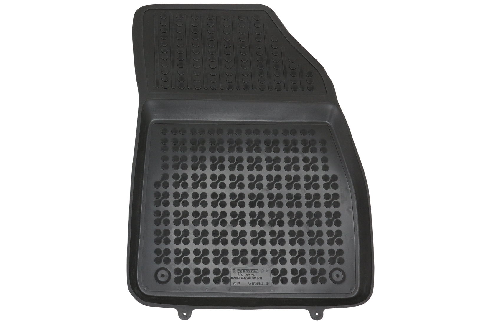 Bodenmatte Schwarz für Renault TALISMAN 2015- 3cm Rand Geruchsfrei Fixierungssystem CarPartsTuning