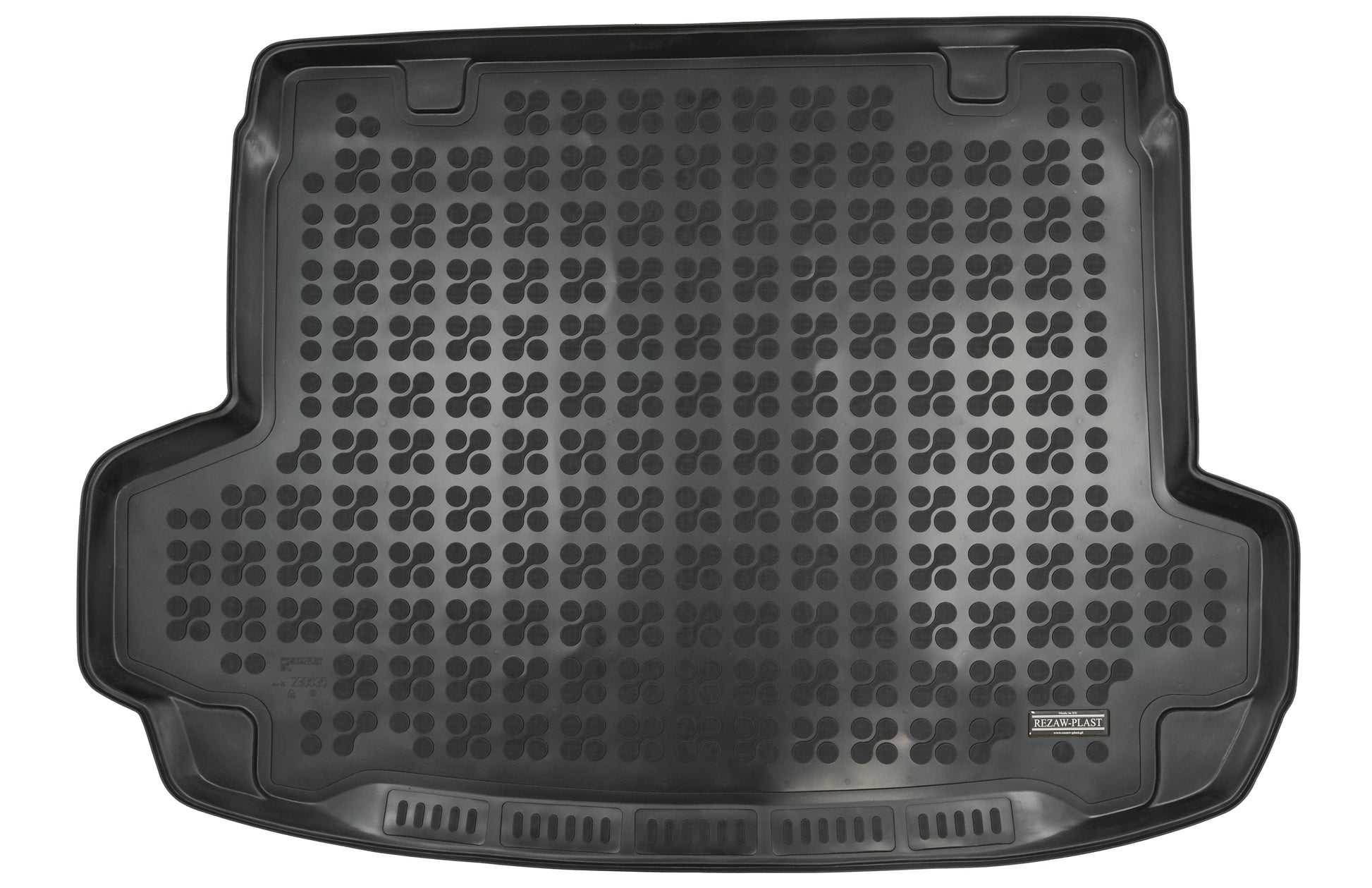 Gummi Kofferraummatte Schwarz für Honda CR-V V Hybrid 2018+ Geruchsfrei 3 cm Rand CarPartsTuning