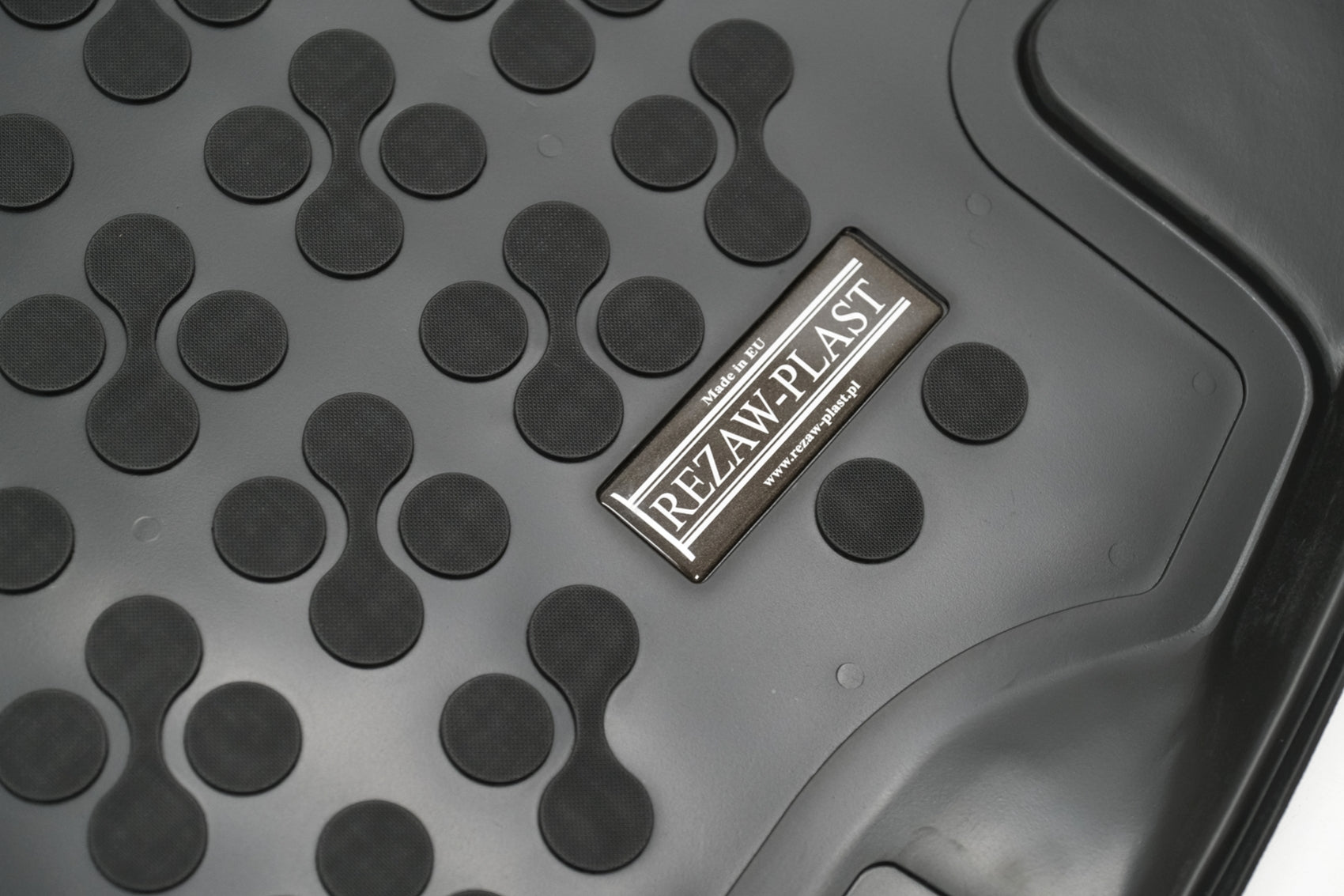 Gummi Kofferraummatte Schwarz für Honda CR-V V Hybrid 2018+ Geruchsfrei 3 cm Rand CarPartsTuning