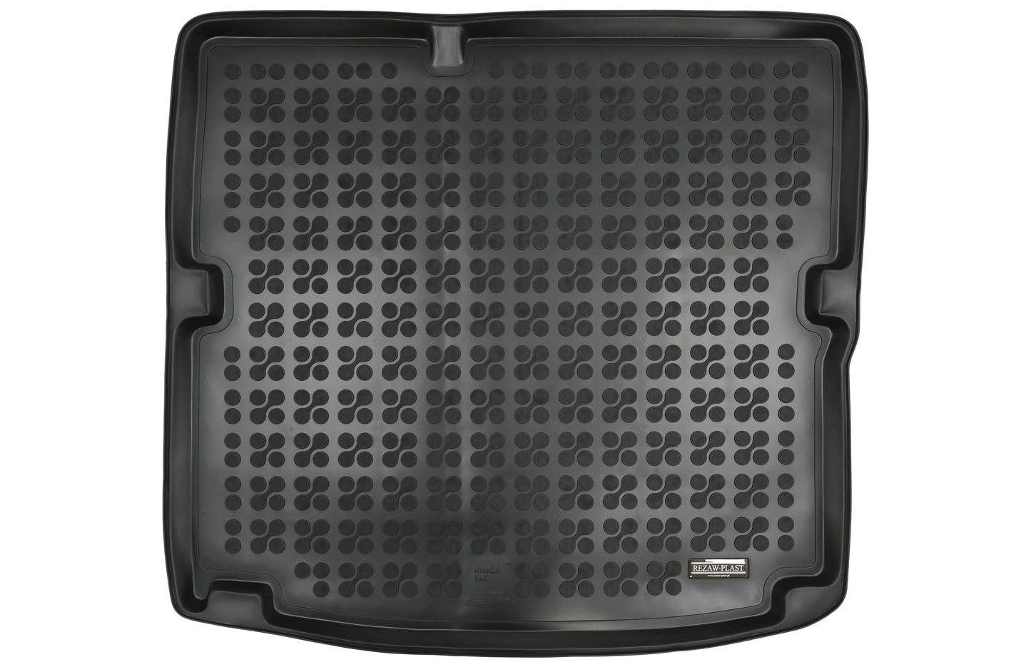 Gummi Kofferraummatte Schwarz Passend Für Hyundai Ioniq Hybrid (2016) Rezaw Plast