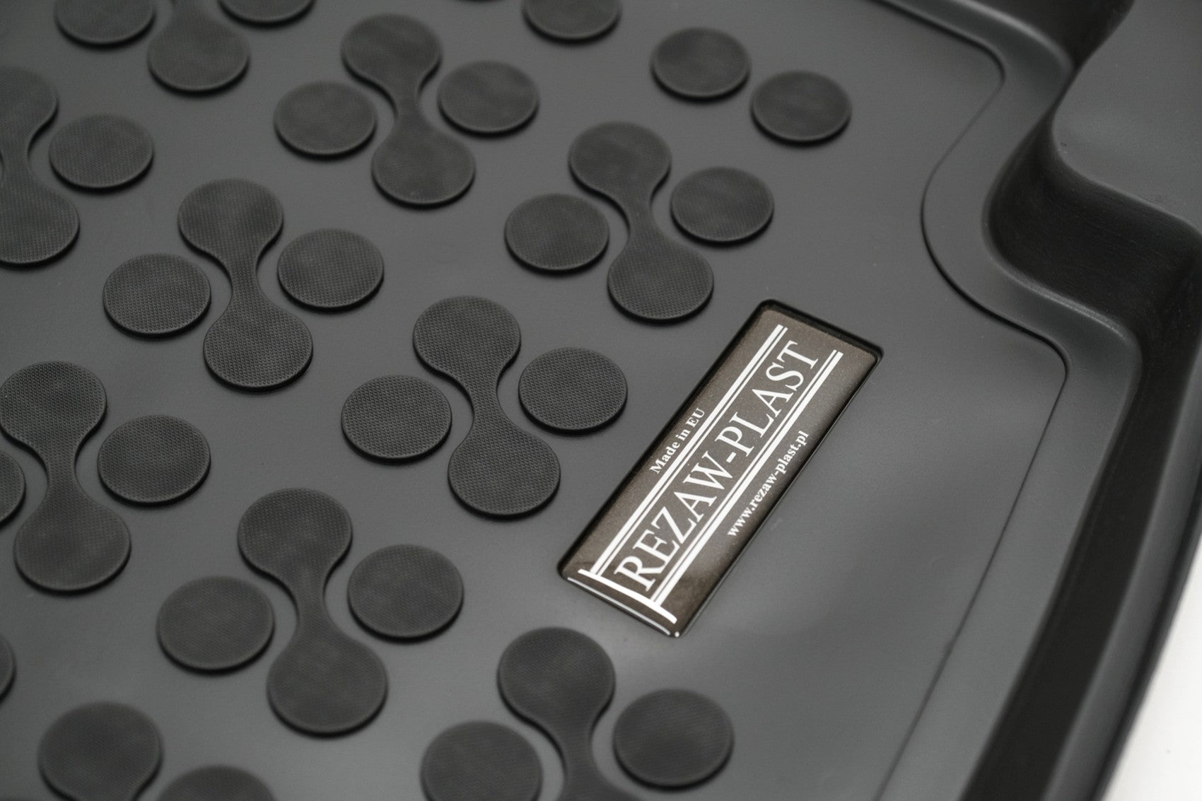 Gummi Kofferraummatte Schwarz Passend Für Hyundai Ioniq Hybrid (2016) Rezaw Plast