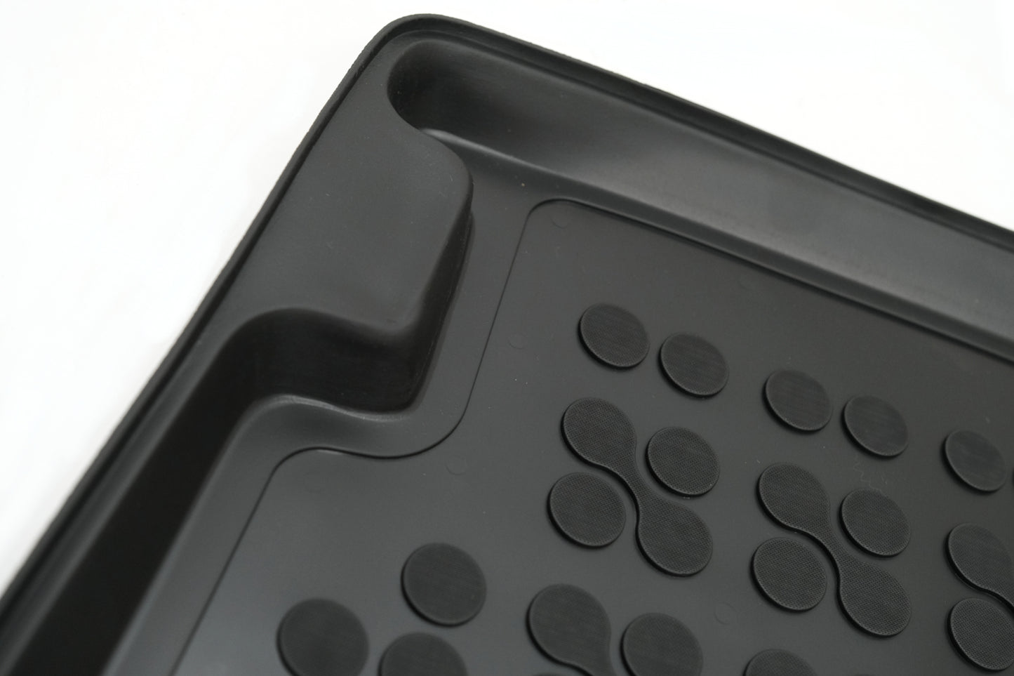 Gummi Kofferraummatte Schwarz Passend Für Hyundai Ioniq Hybrid (2016) Rezaw Plast