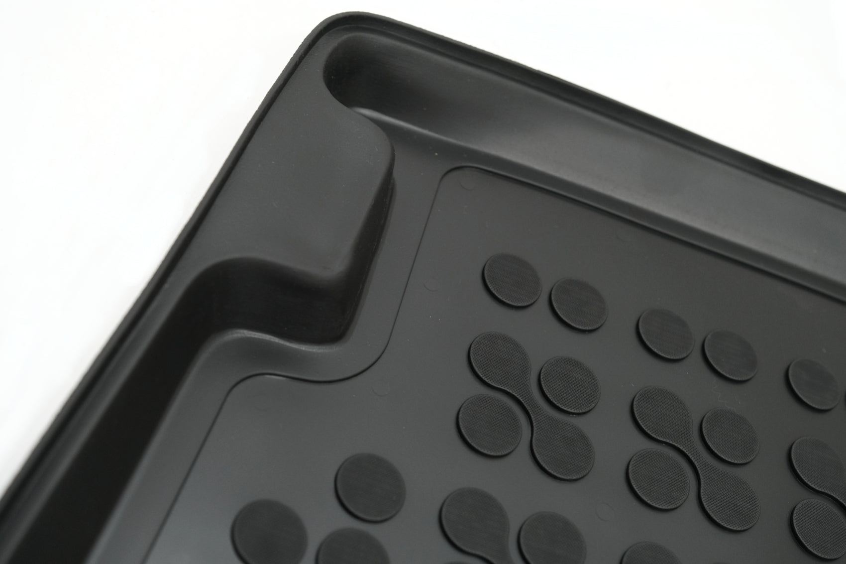 Gummi Kofferraummatte Schwarz Passend Für Hyundai Ioniq Hybrid (2016) Rezaw Plast