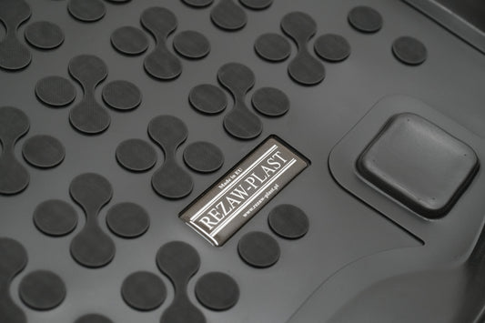 Gummi Kofferraummatte Schwarz Passend Für Hyundai Kona Mit Subwoofer (2017) Rezaw Plast