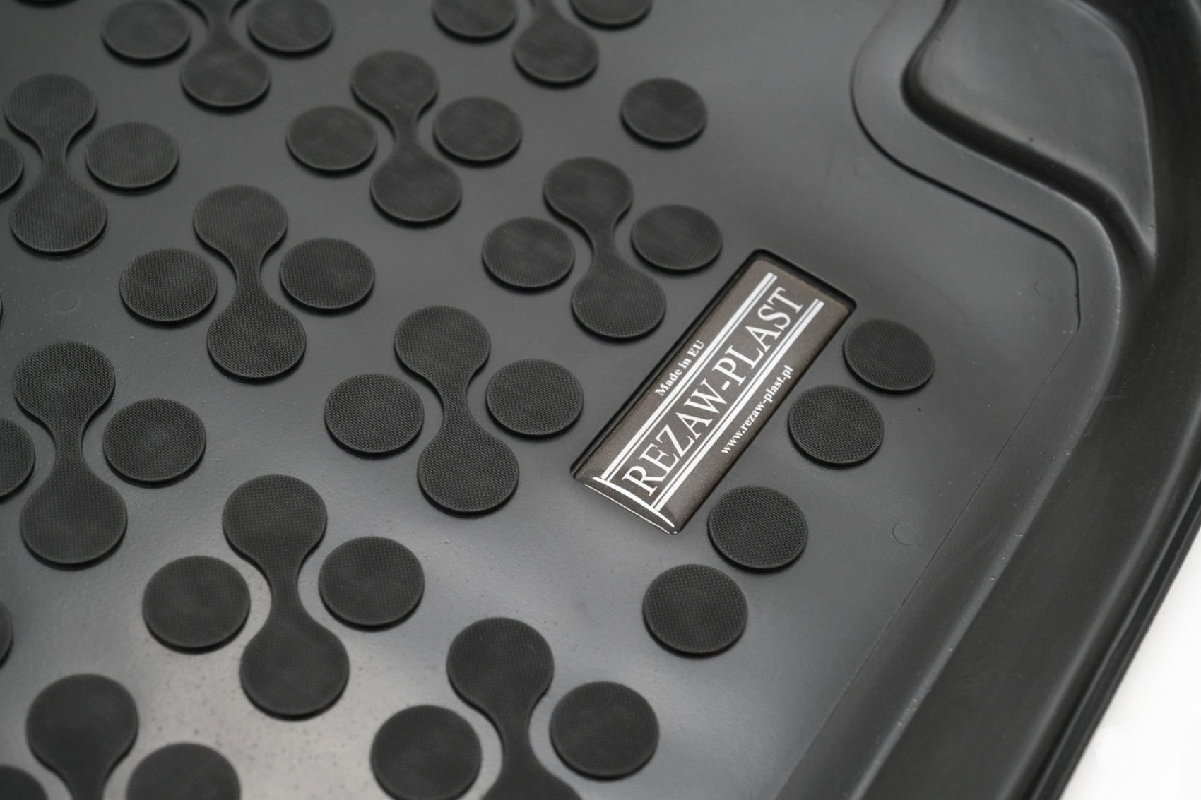 Gummi Kofferraummatte Schwarz für Mercedes C-Klasse S205 Kombi 2014+ CarPartsTuning