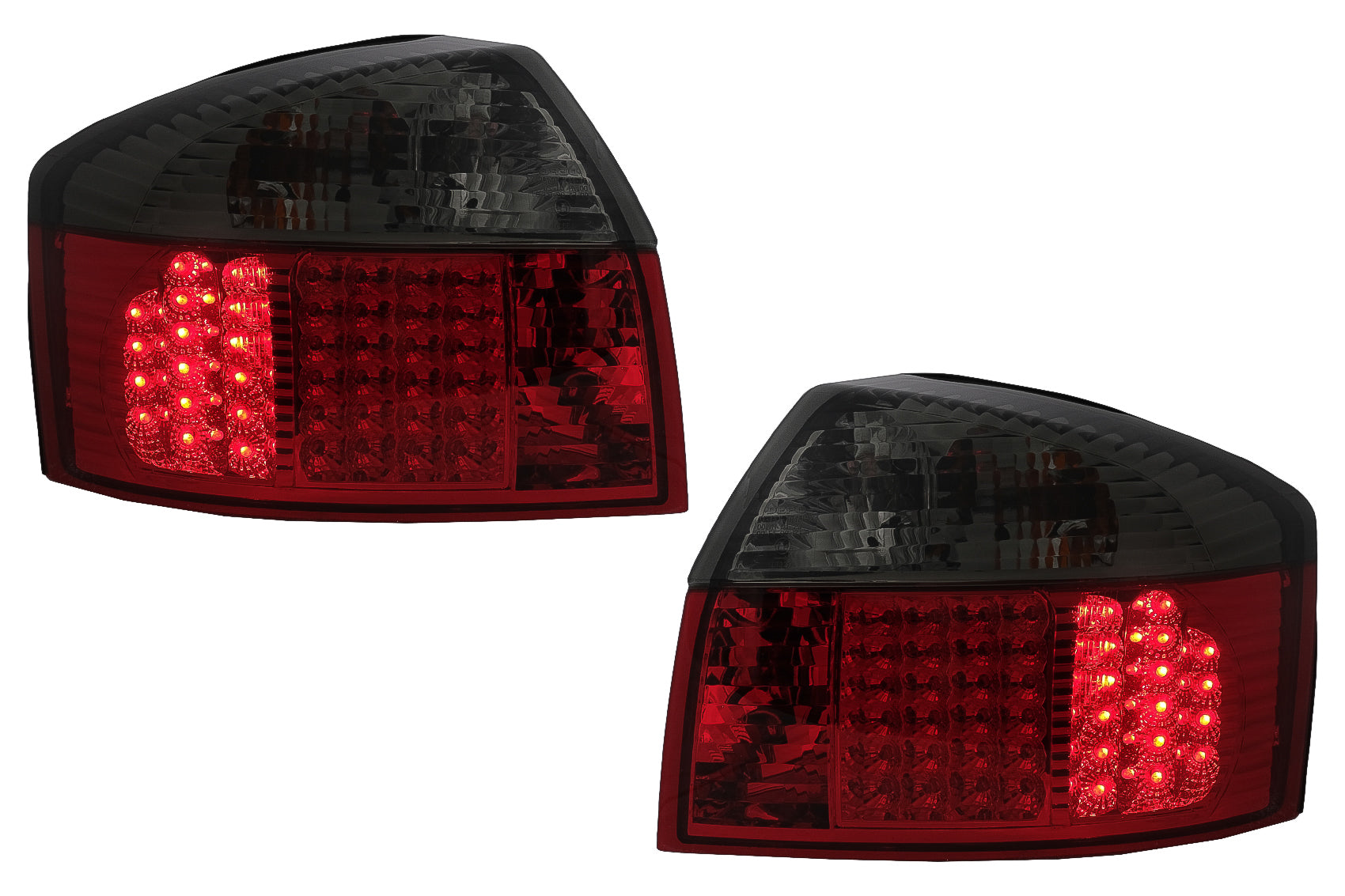 LED Rückleuchten passend für Audi A4 B6 8E Limousine 10.2000-10.2004 rot Rauch CarPartsTuning
