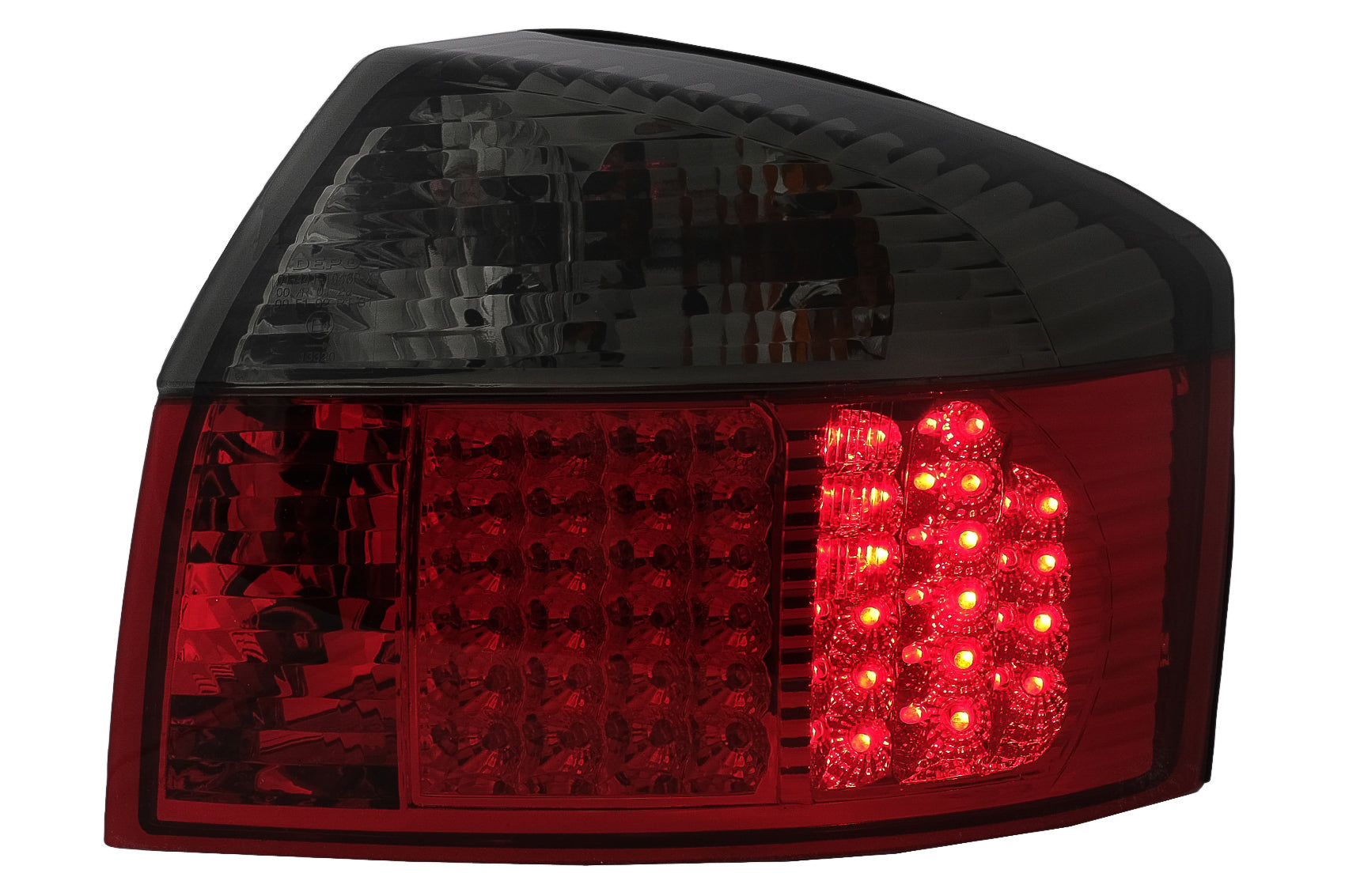 LED Rückleuchten passend für Audi A4 B6 8E Limousine 10.2000-10.2004 rot Rauch CarPartsTuning