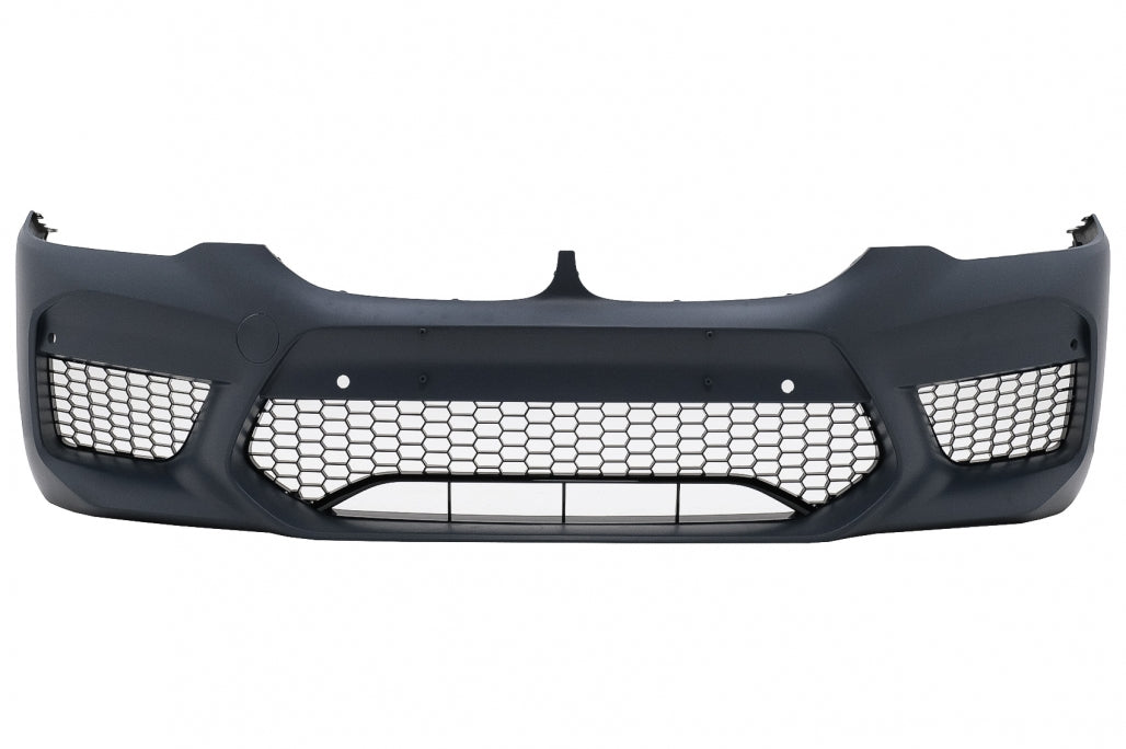 Stoßstange für BMW 5er G30 G31 Limousine Touring 17+ Spoiler M5 Look Black CarPartsTuning