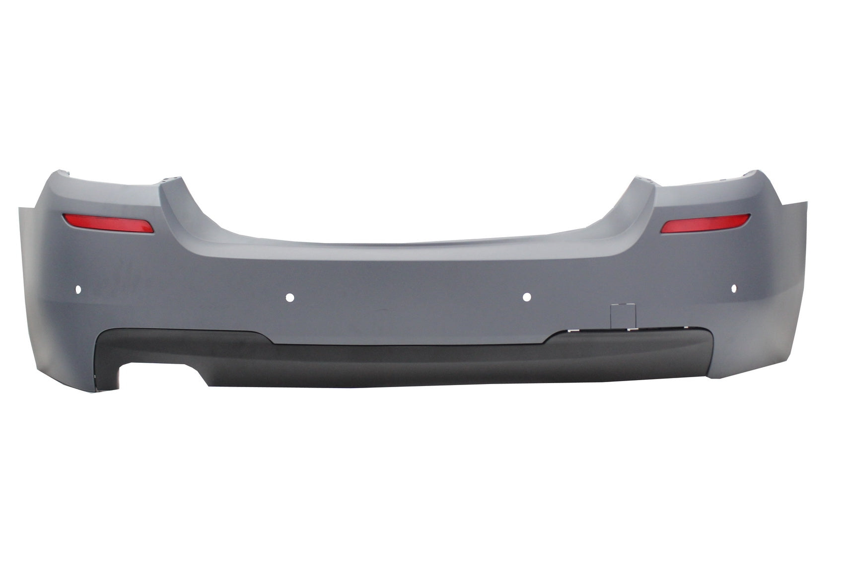 Stoßstange für BMW 5 F10 11-17 M-Performance Look Seitenschweller Diffusor Tipps Aluminium CarPartsTuning