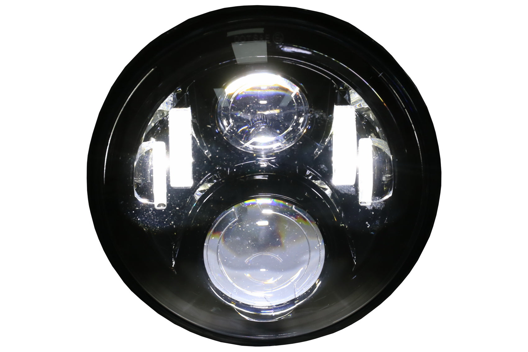 LED Motorradscheinwerfer Passend Für Honda Cb250 Cb400 Cb500 Cb1300 / Hornet 250 / Hornet 600 Hornet 900 / Vtr250 Vtec400 75w 7 Zoll Ip67 H4 KITT