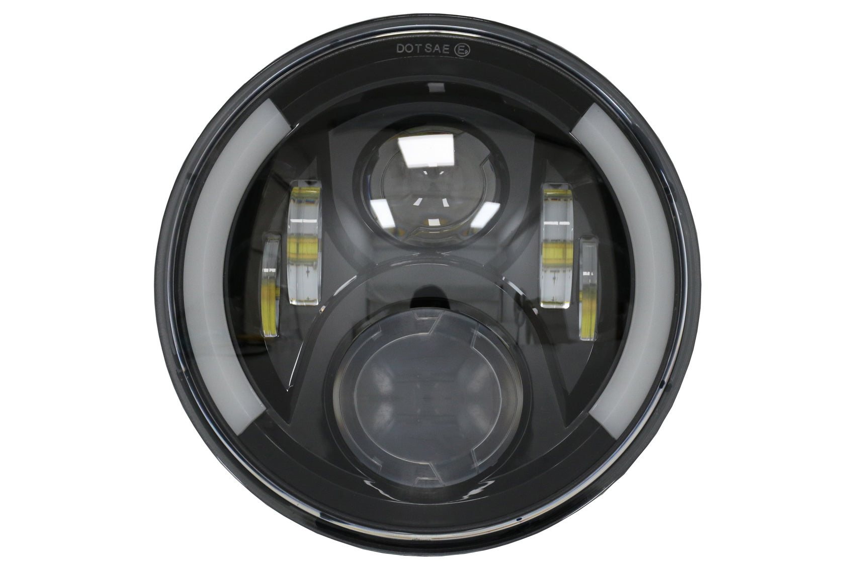 LED Motorradscheinwerfer Passend Für Honda Cb250 Cb400 Cb500 Cb1300 / Hornet 250 / Hornet 600 Hornet 900 / Vtr250 Vtec400 75w 7 Zoll Ip67 H4 KITT