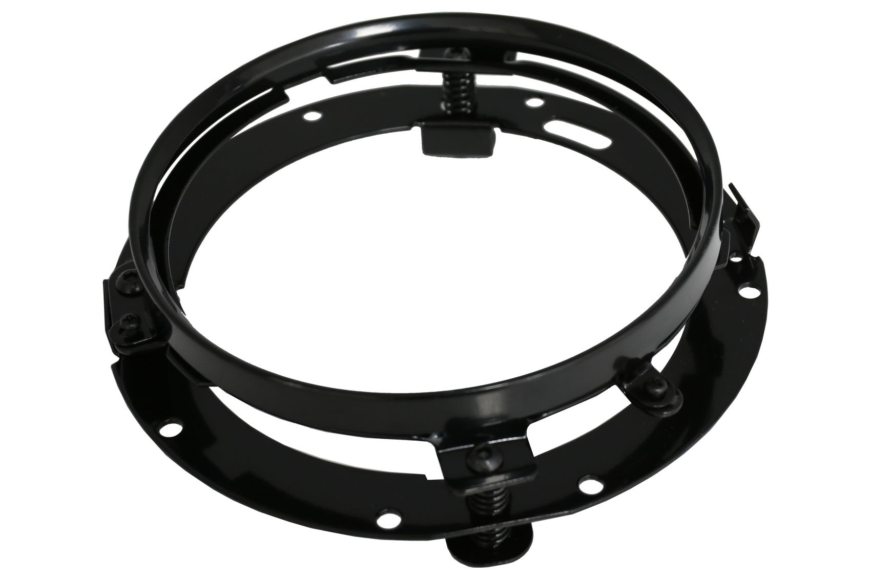 7 Zoll Scheinwerfer Halterung passend für Jeep und Motorrad Schwarz CarPartsTuning