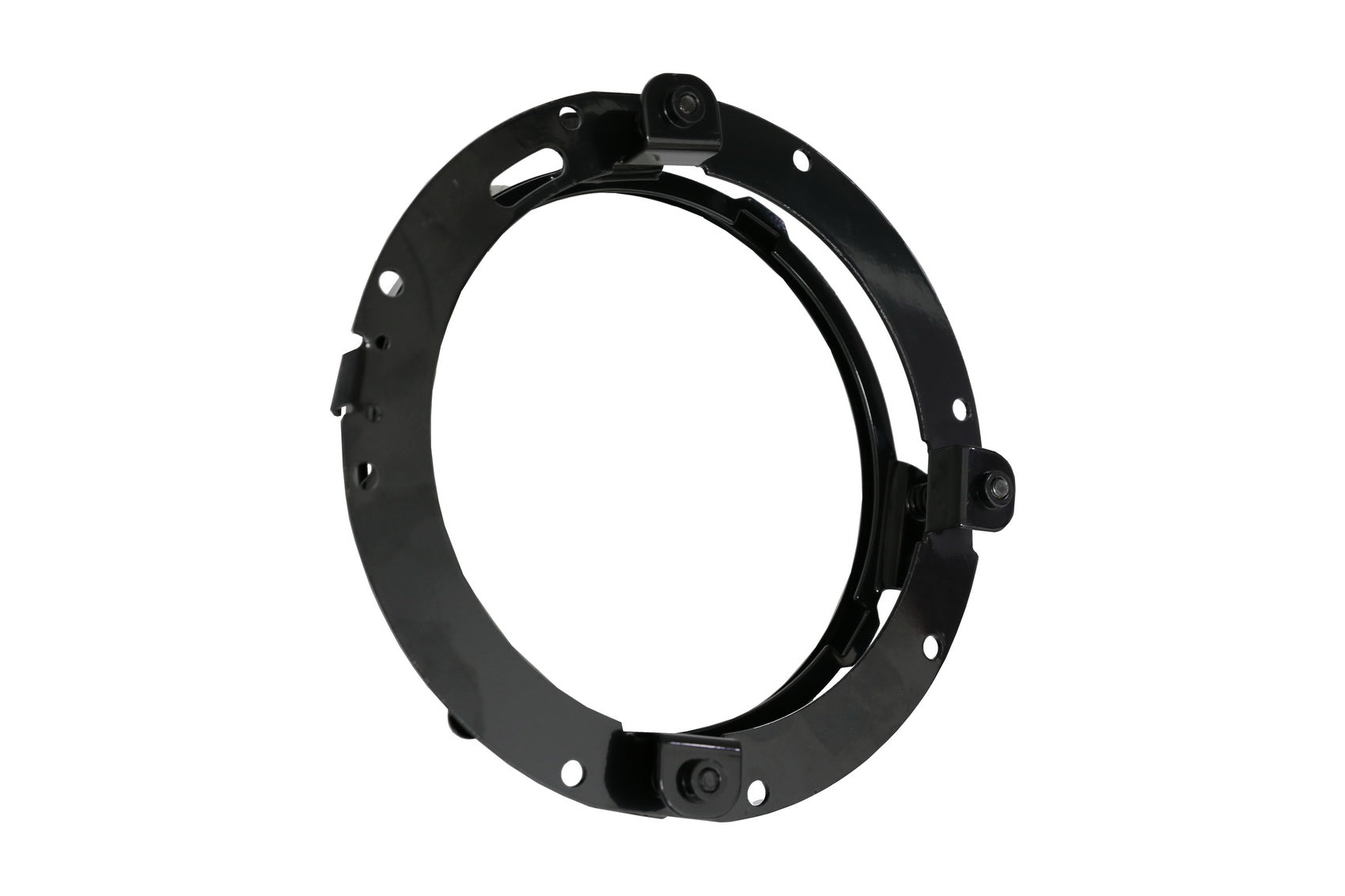 7 Zoll Scheinwerfer Halterung passend für Jeep und Motorrad Schwarz CarPartsTuning