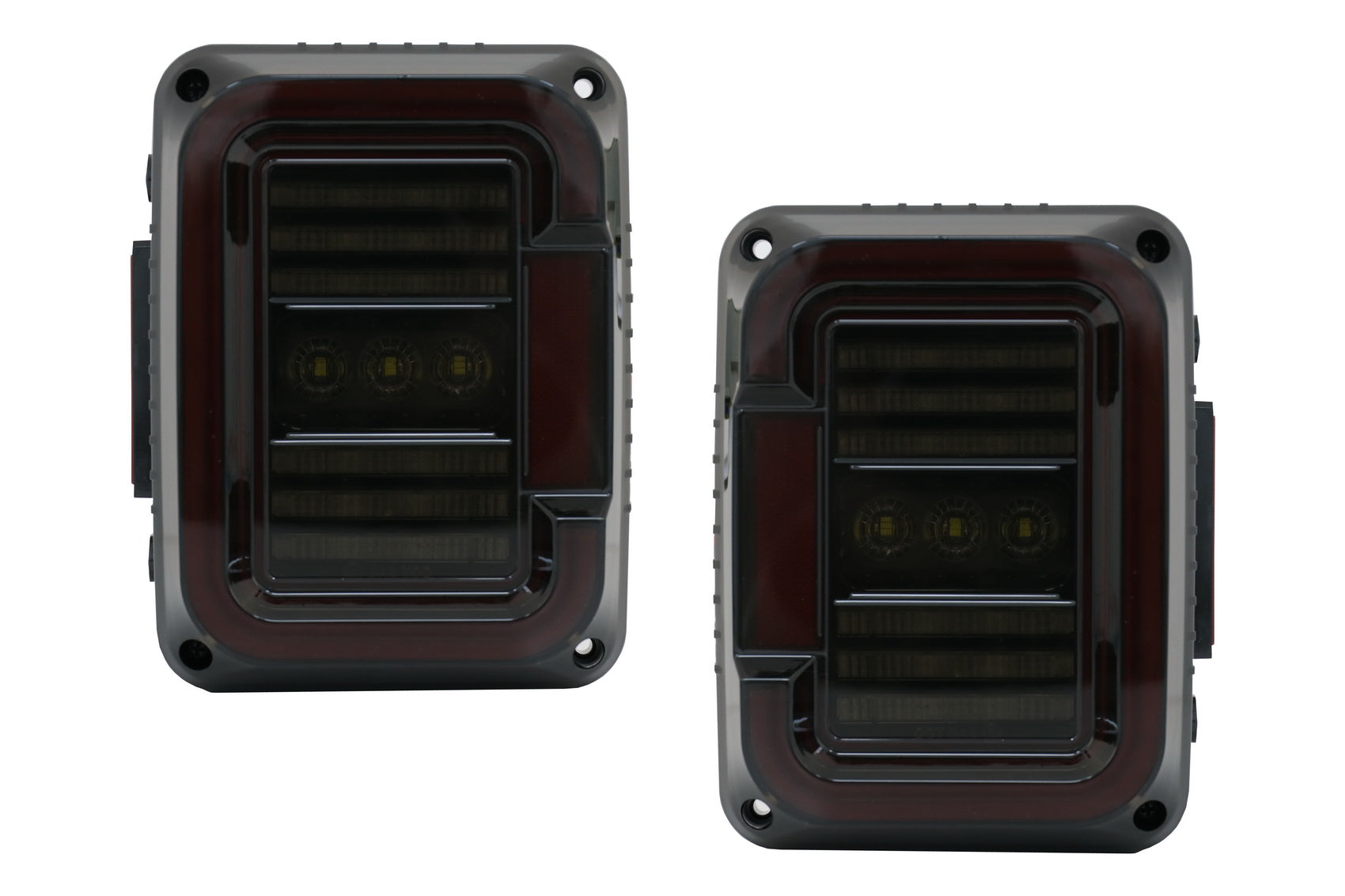 Full LED Rückleuchten geeignet für JEEP Wrangler JK 2007-2017 Rauch CarPartsTuning