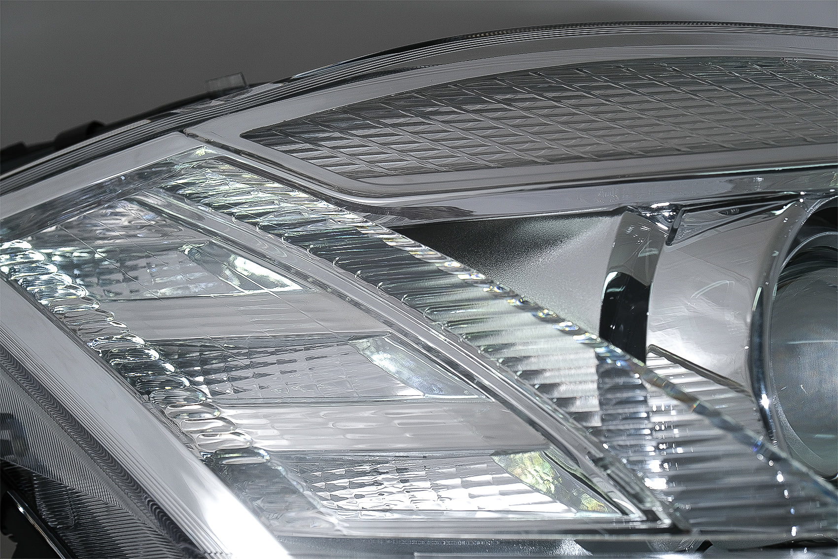 LED-Scheinwerfer für Mercedes S W221 2005-2009 Facelift Look Dynamisch Lichter CarPartsTuning