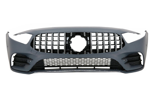 Frontstoßstange & Gitter für Mercedes A W177 Schrägheck V177 Limousine 2018+ GT-R Look CarPartsTuning