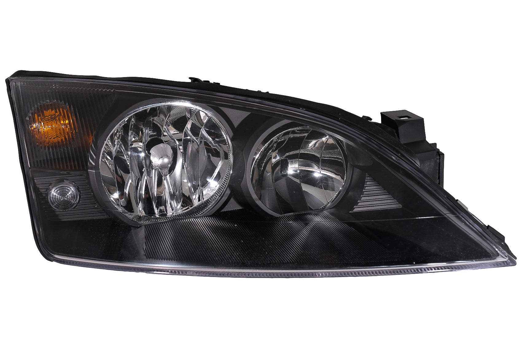 LED TFL Tagfahrlicht Scheinwerfer Xenon Look für FORD Focus III 11-14 Schwarz- CarPartsTuning