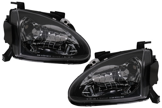 LED TFL Tagfahrlicht Scheinwerfer Xenon Look für FORD Focus III 11-14 Schwarz- CarPartsTuning