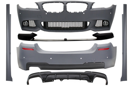 Bodykit Frontlippe Diffusor für BMW 5 F10 2011-2014 M-Performance Look CarPartsTuning