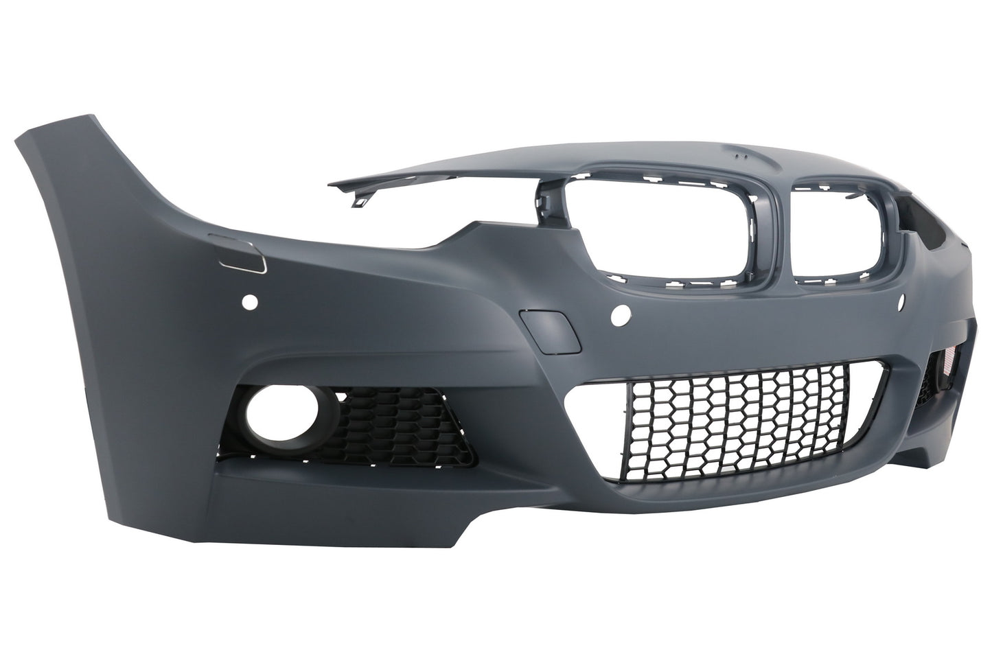 Bodykit Diffusor Doppelt Auspuff Systeme für BMW 3 F30 11-19 M-Performance Look CarPartsTuning