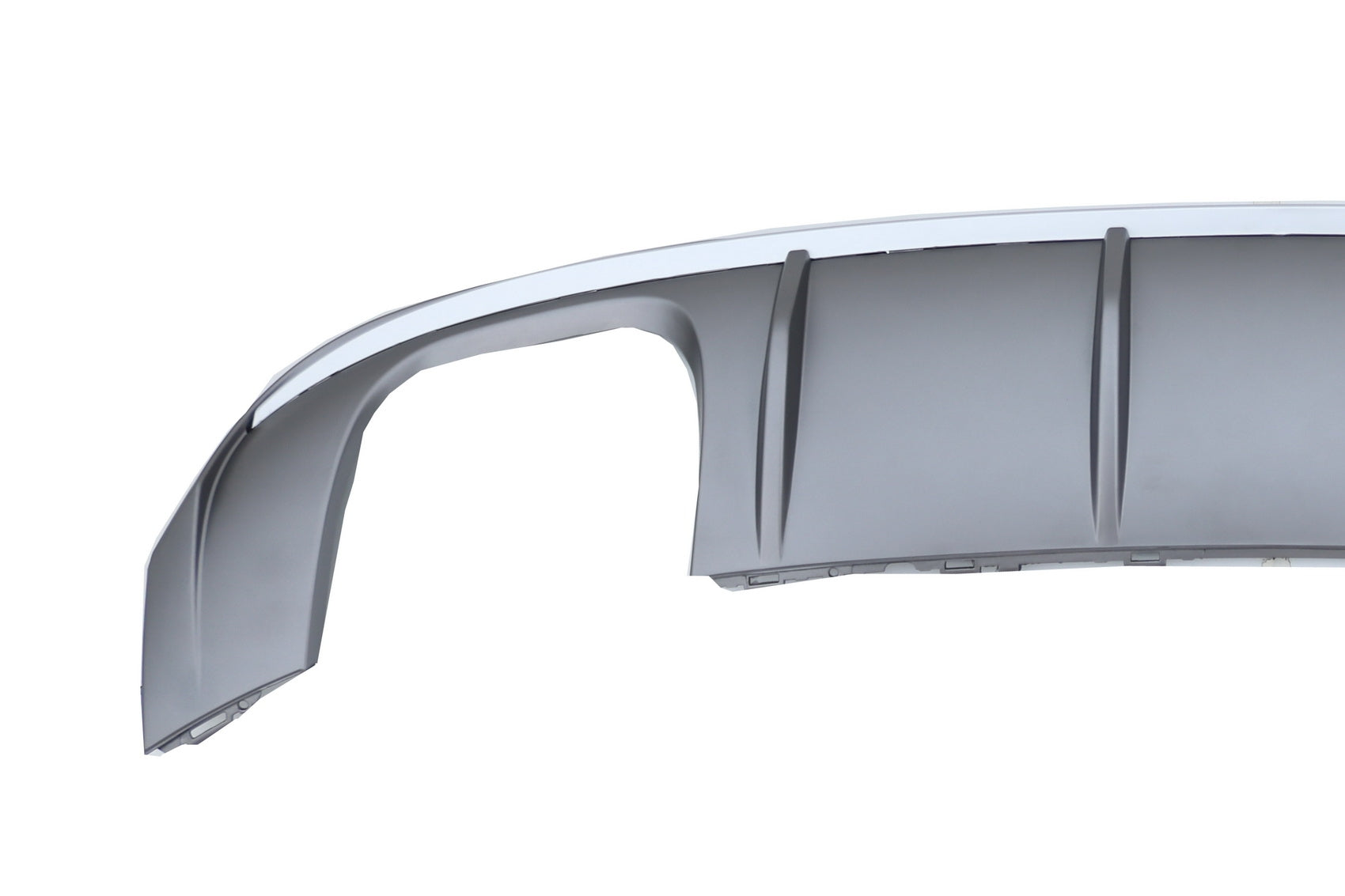 Diffusor Abgassystem für AUDI A3 8V Facelift 2016-2019 S3 Look nur für S Line CarPartsTuning