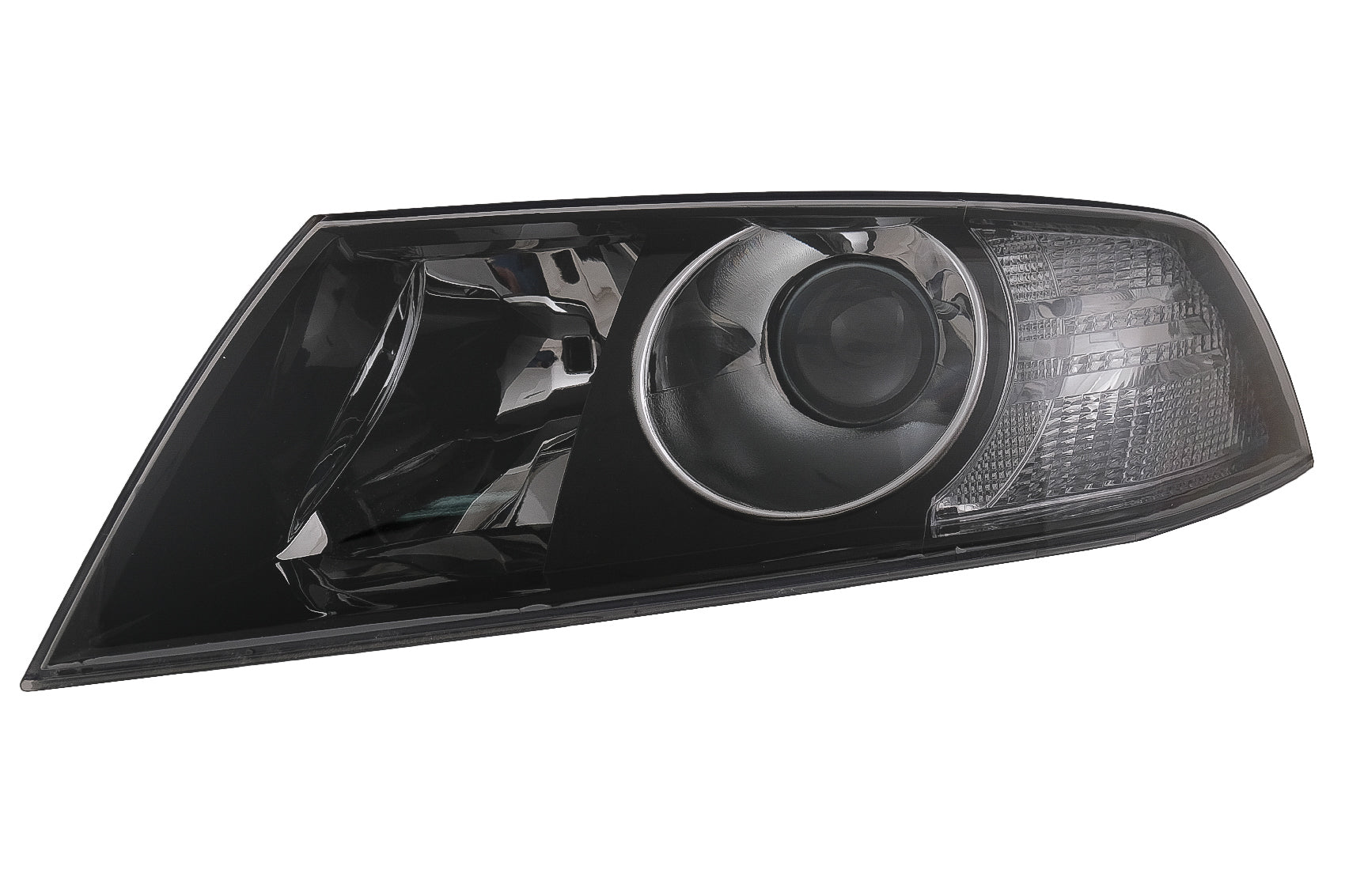 Scheinwerfer für Skoda Octavia II 2004-2008 Lampe Schwarz CarPartsTuning