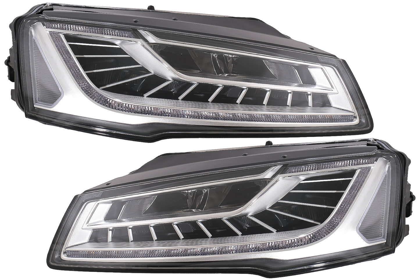 Scheinwerfer Full LED für Audi A8 Limousine Facelift 4H D4 2014-2017 Matrix Look Statisch CarPartsTuning