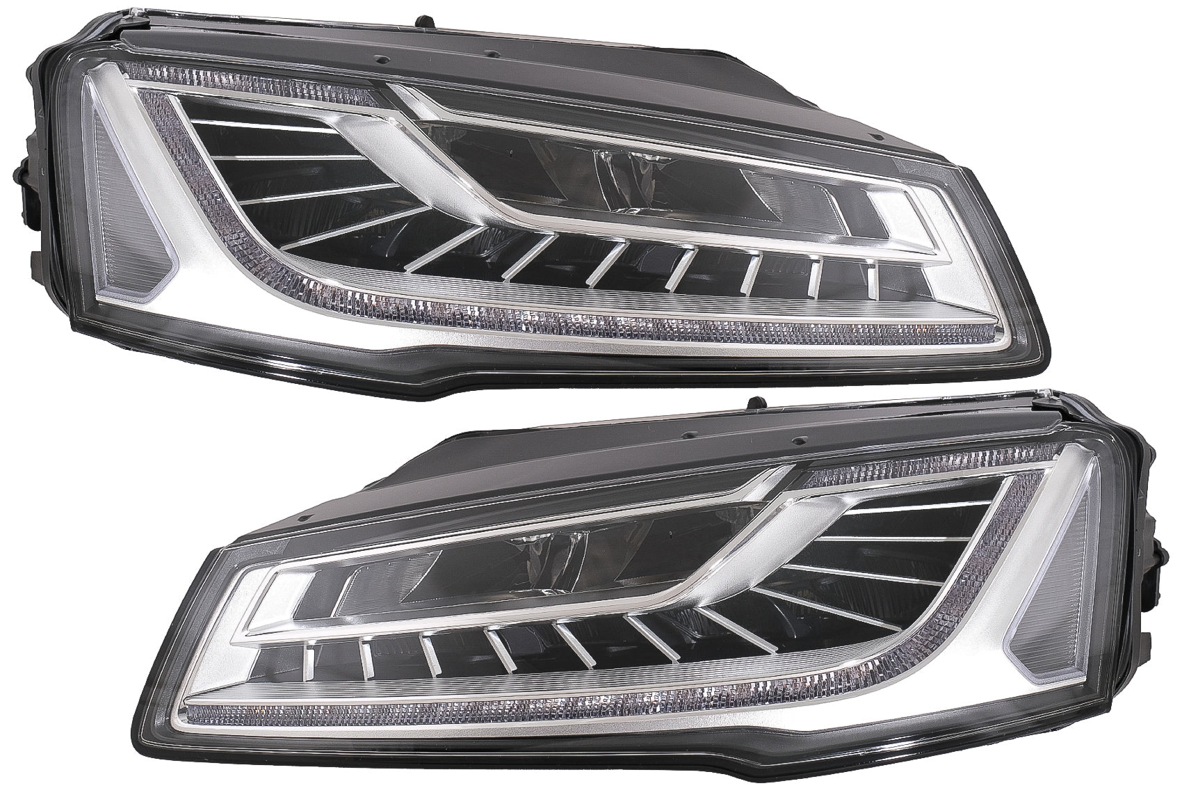 Scheinwerfer Full LED für Audi A8 Limousine Facelift 4H D4 2014-2017 Matrix Look Statisch CarPartsTuning