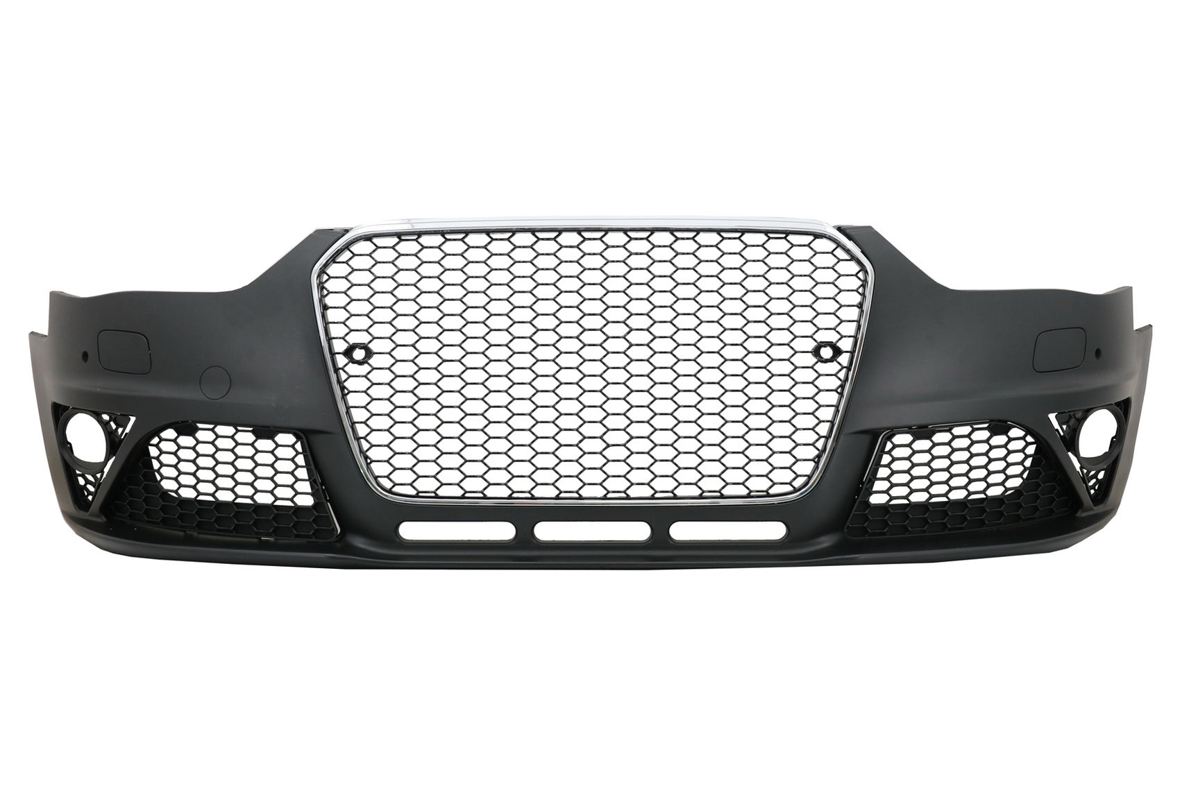 Stoßstange für Audi A4 B8 MOPF 2012-2015 RS4 Design Kühlergrill PDC SRA NBL CarPartsTuning