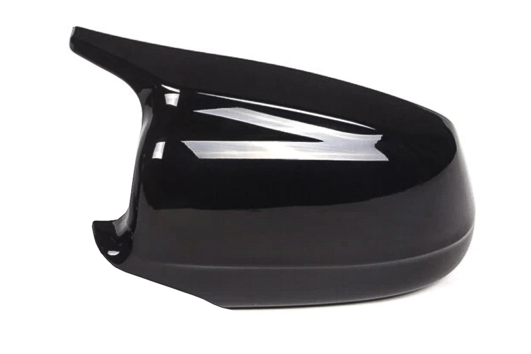 Spiegelabdeckungen für BMW 5er F10 F11 F18 Non LCI 07.10-13 Glänzend schwarz M Look CarPartsTuning