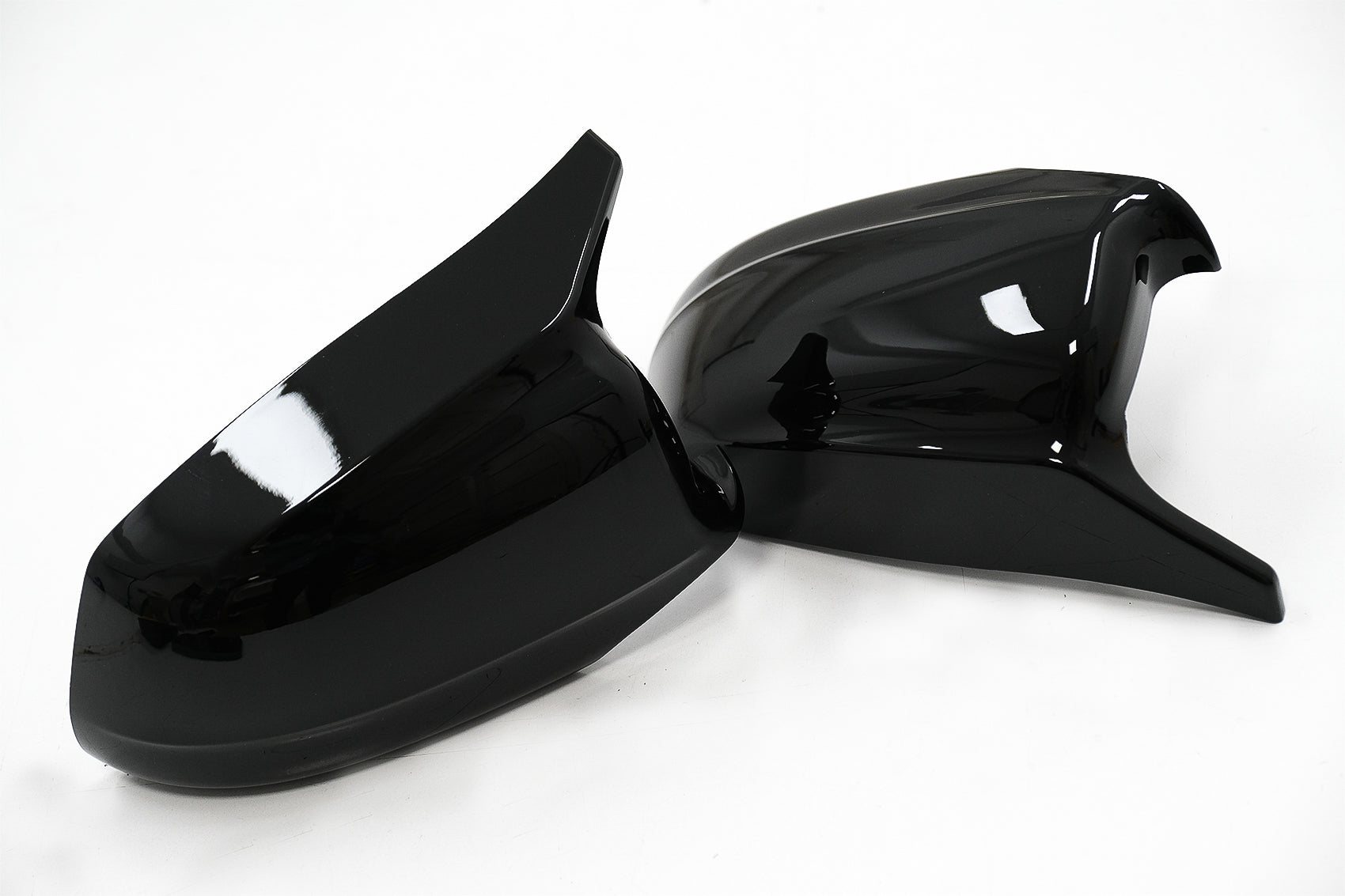 Spiegelabdeckungen für BMW 5er F10 F11 F18 Non LCI 07.10-13 Glänzend schwarz M Look CarPartsTuning