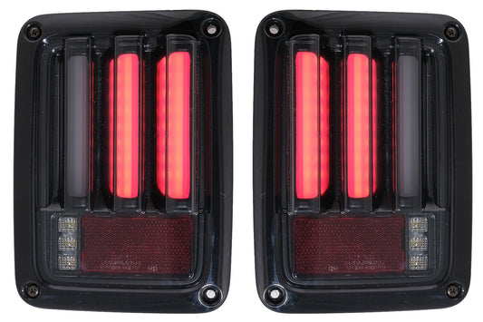 Full LED Rückleuchten für JEEP Wrangler JK 2007-2017 Rauch CarPartsTuning
