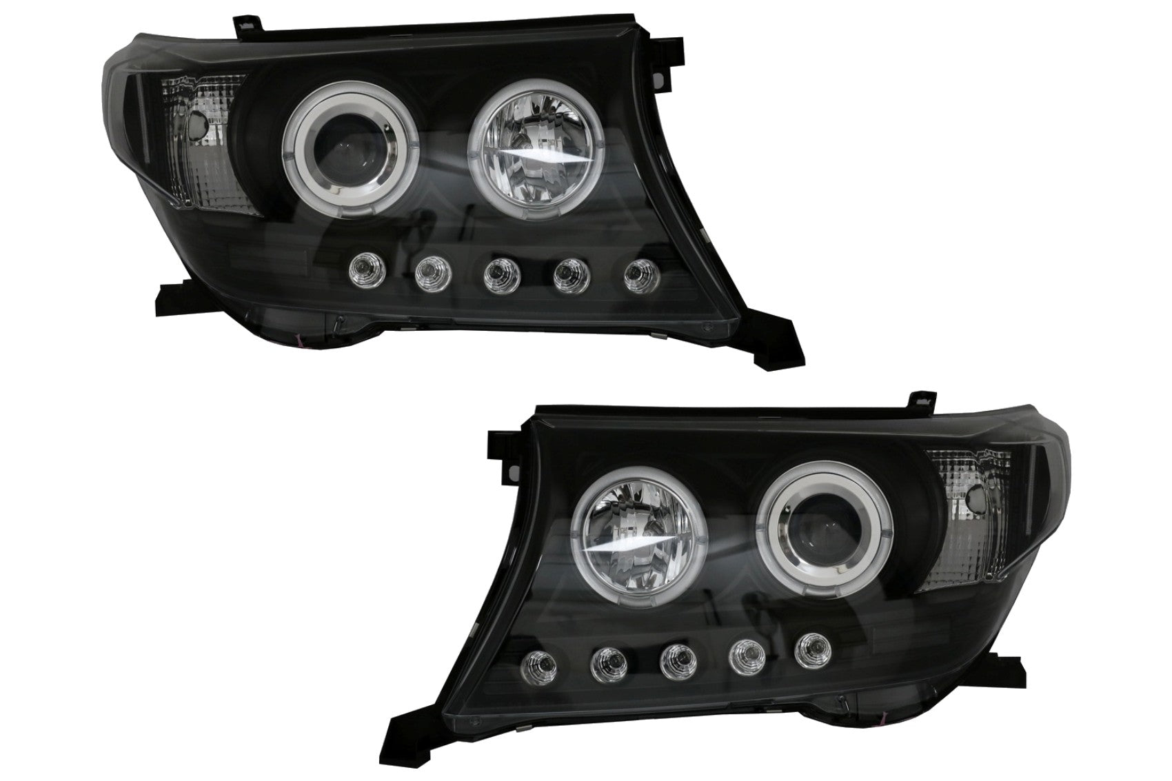 Scheinwerfer LED DRL für Toyota Land Cruiser FJ200 08-12 Upgrade auf Facelift 12 Modell CarPartsTuning