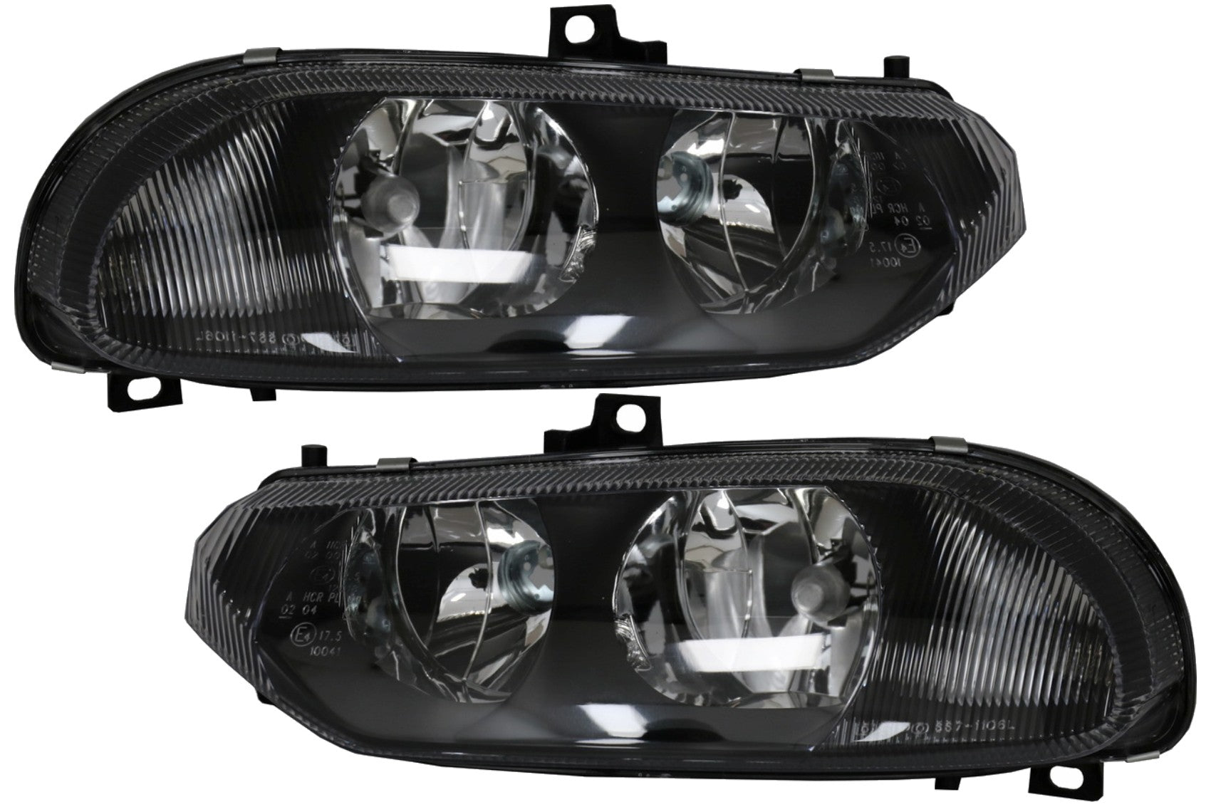 Scheinwerfer geeignet für Alfa Romeo 156 10.1997-06.2003 Schwarz CarPartsTuning