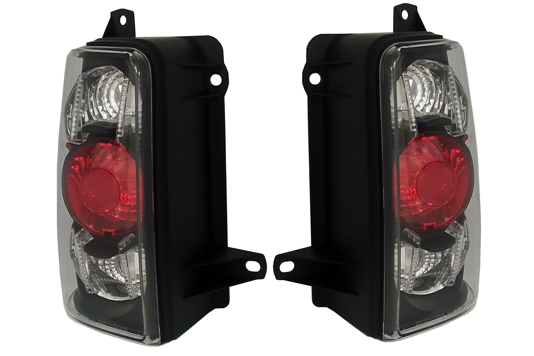 Rückleuchten Rücklichter für JEEP Grand Cherokee ZJ 1993-1999 Schwarz CarPartsTuning