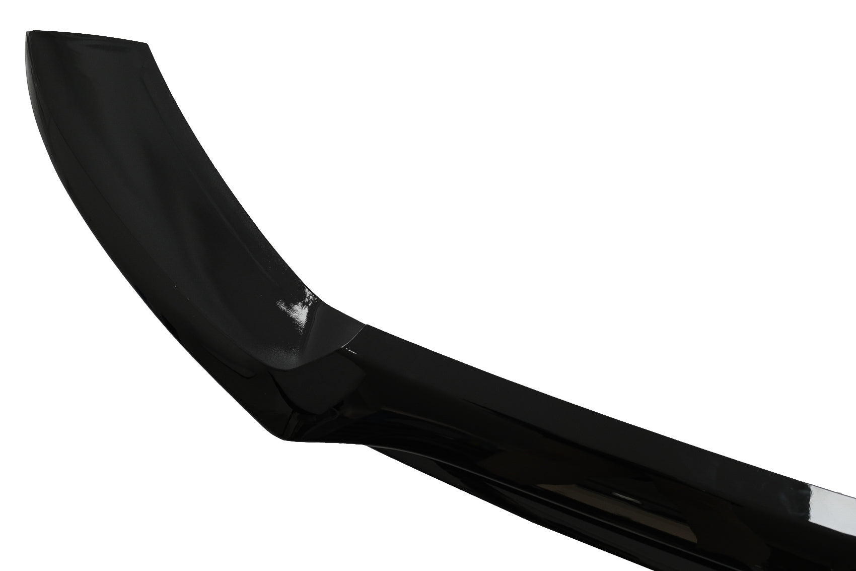 Frontlippe für Mercedes C W205 S205 A205 C205 14-19 Sport Line Glänzend schwarz CarPartsTuning