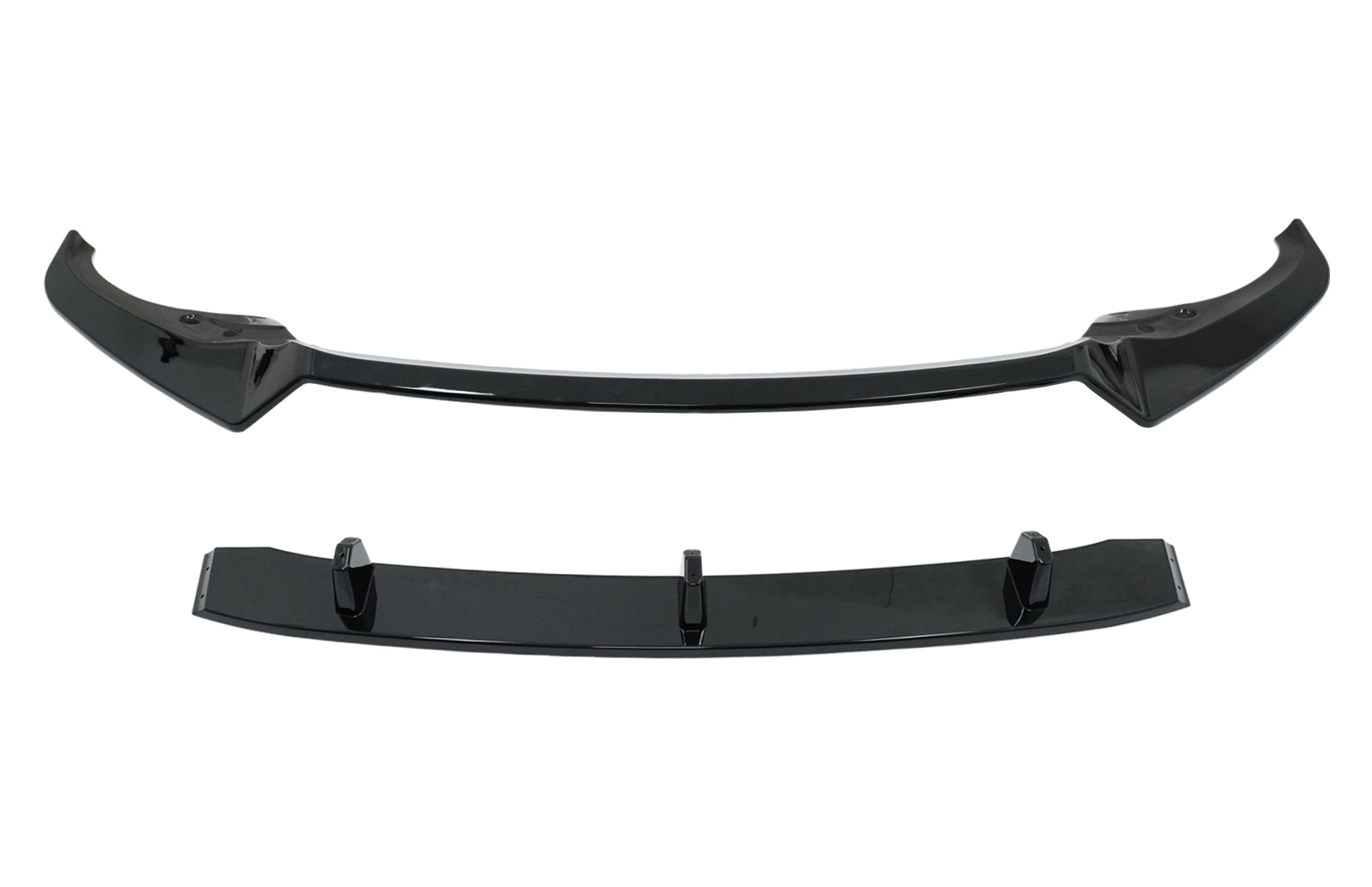 Frontspoilerlippe passend für BMW X7 G07 LCI M Sport (ab 2020) Piano Black KITT