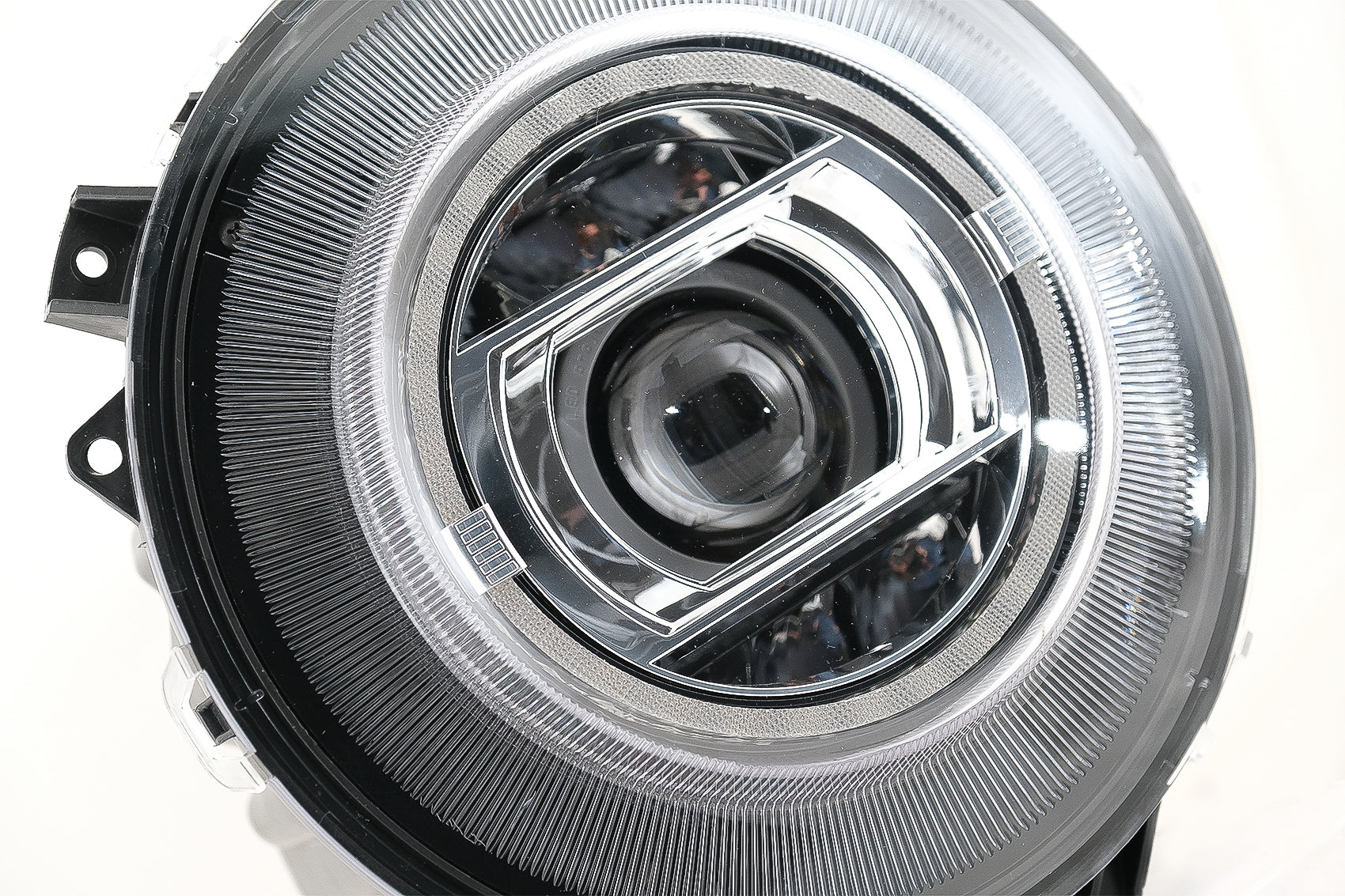 Full LED Scheinwerfer für Mercedes G W463 05-17 Chrom Facelift 2018 Look Start Up CarPartsTuning