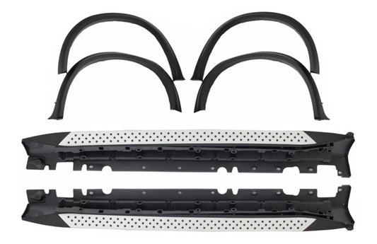 Radkästen Fender Flares Trittbretter Seitenschweller für BMW X5 E70 2007-2013 M-Design CarPartsTuning