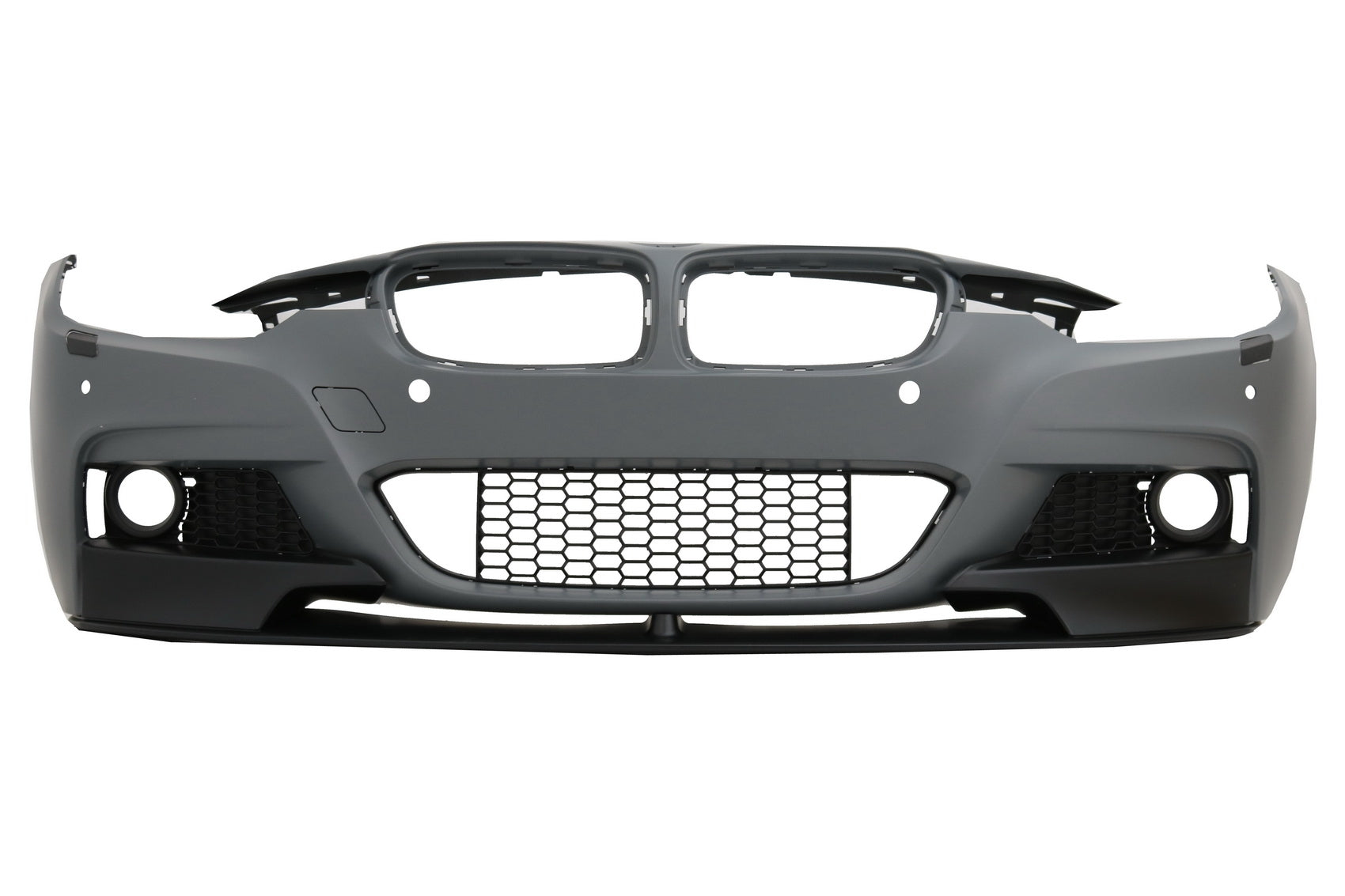 Bodykit Auspuff Tipp Kohlenstoff Links für BMW 3 F30 11-14 F30 LCI Facelift 15+ M Look CarPartsTuning