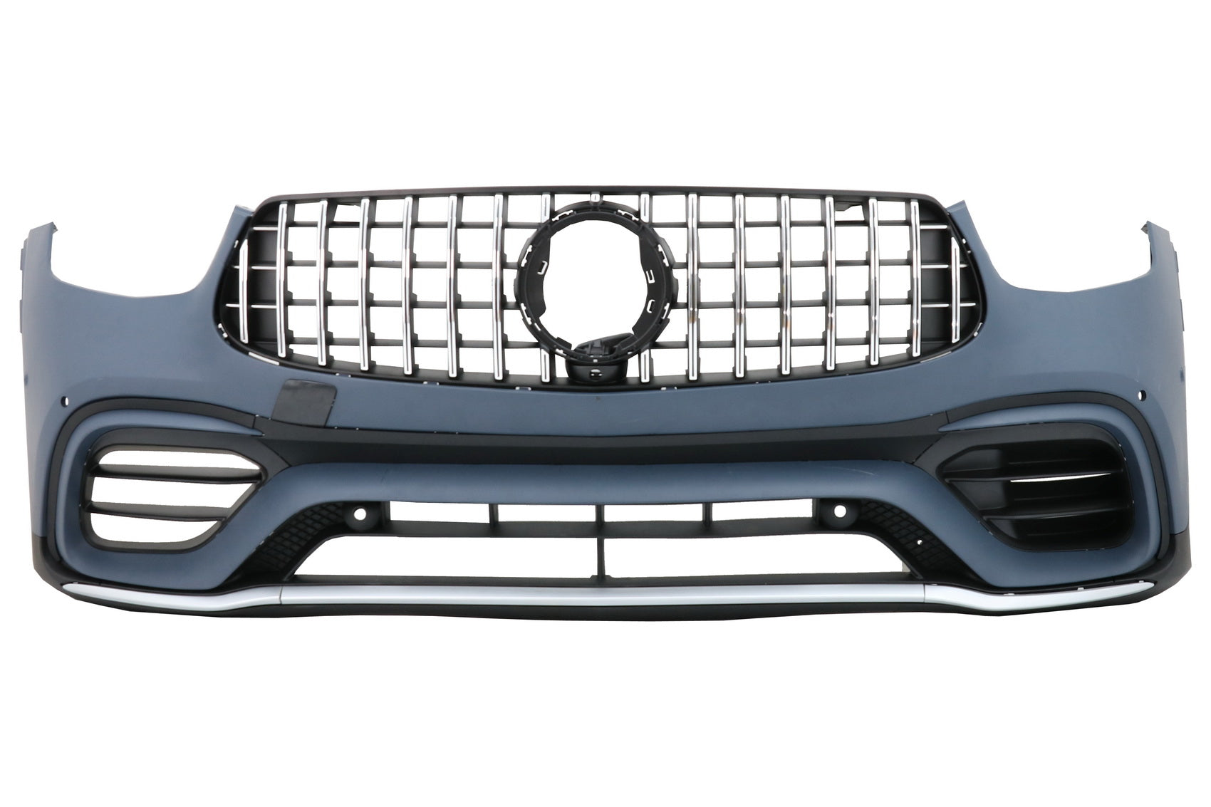 Bodykit für Mercedes GLC SUV Facelift X253 Facelift 20+ GLC63 Look Schwarz Silber CarPartsTuning