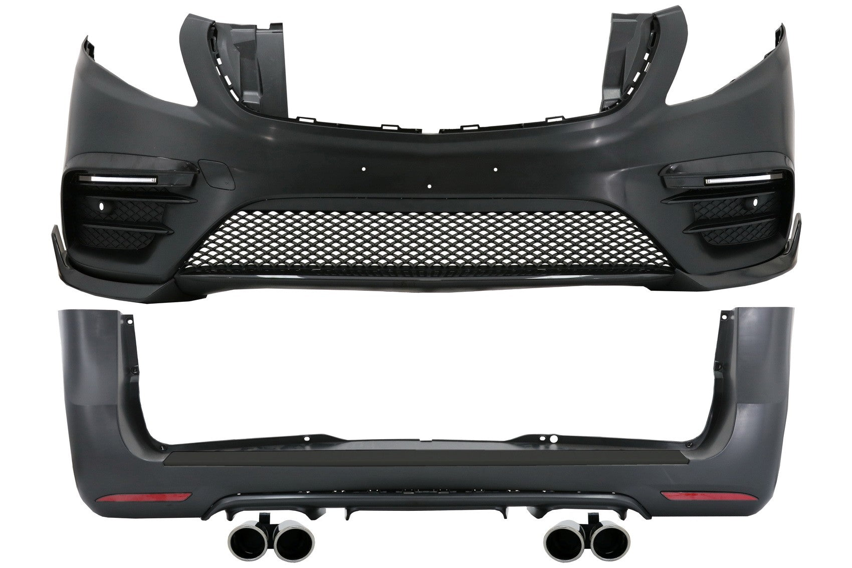 Bodykit für Mercedes V-Klasse W447 2014-03.2019 Stoßstange Seitengitter PDC CarPartsTuning